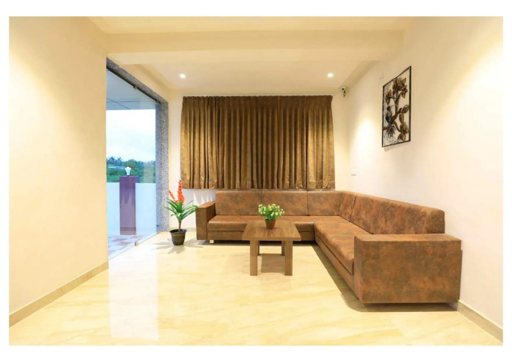 Seating area in Hotel Scintilla