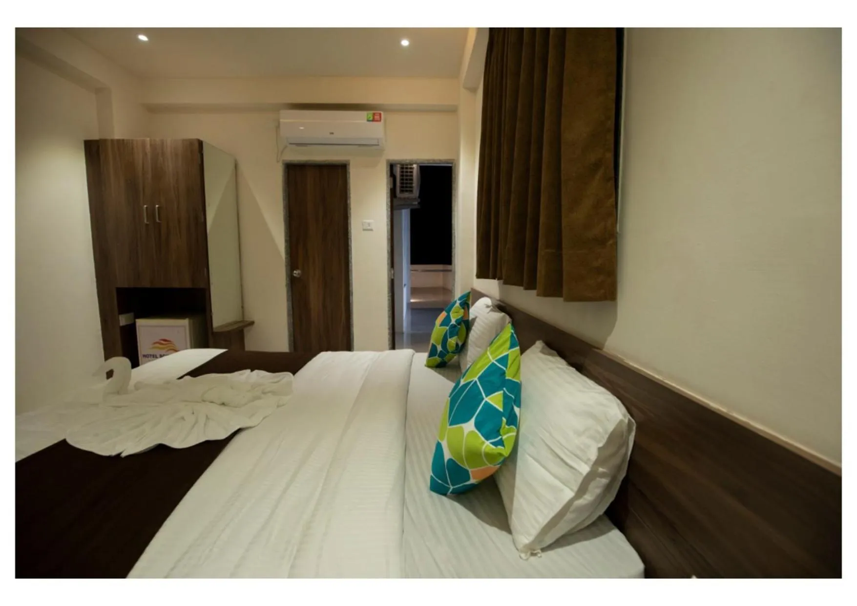 Bed in Hotel Scintilla