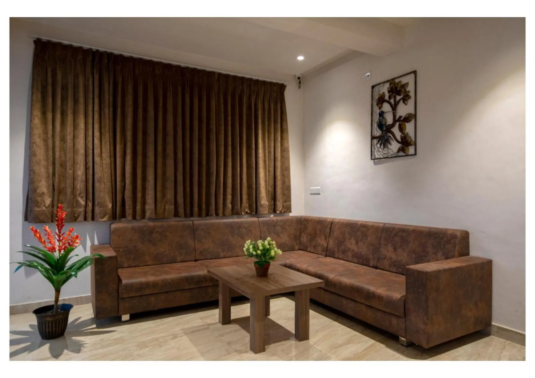 Seating area in Hotel Scintilla