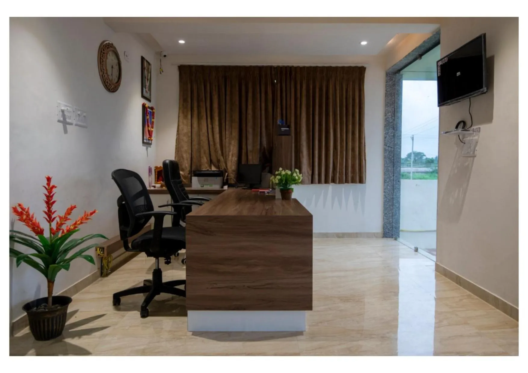 hair dresser in Hotel Scintilla