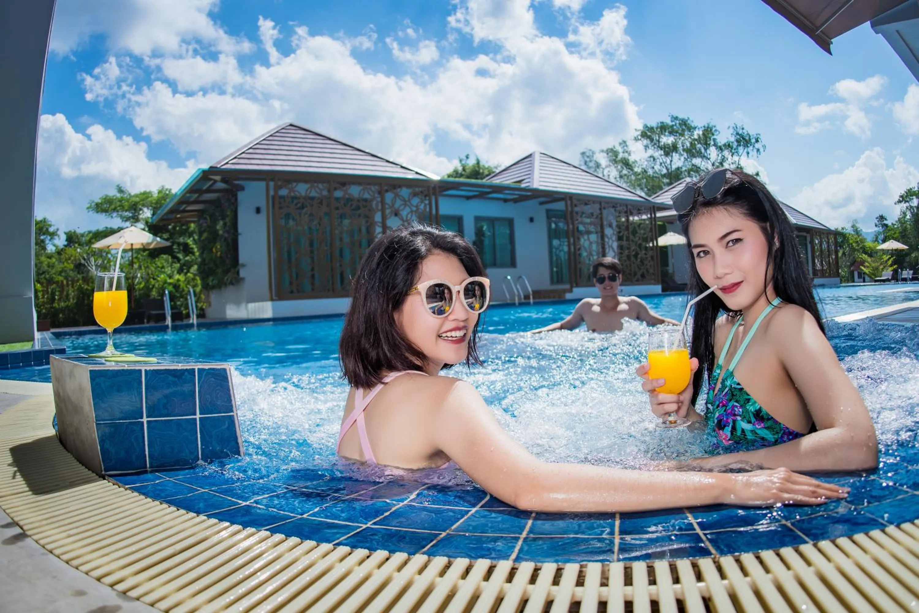 Pool view in The Peak