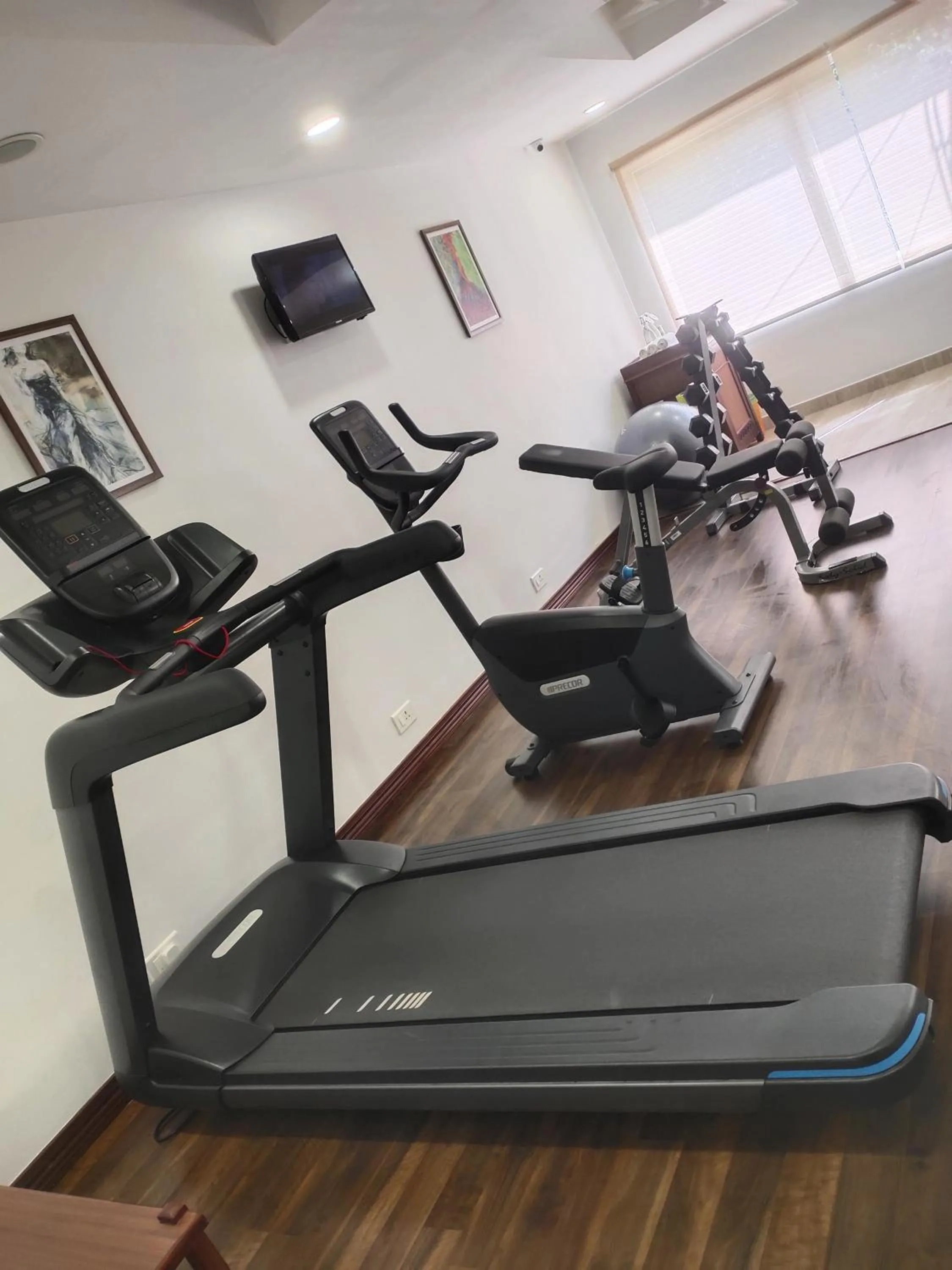 Fitness centre/facilities in Issacs Residency