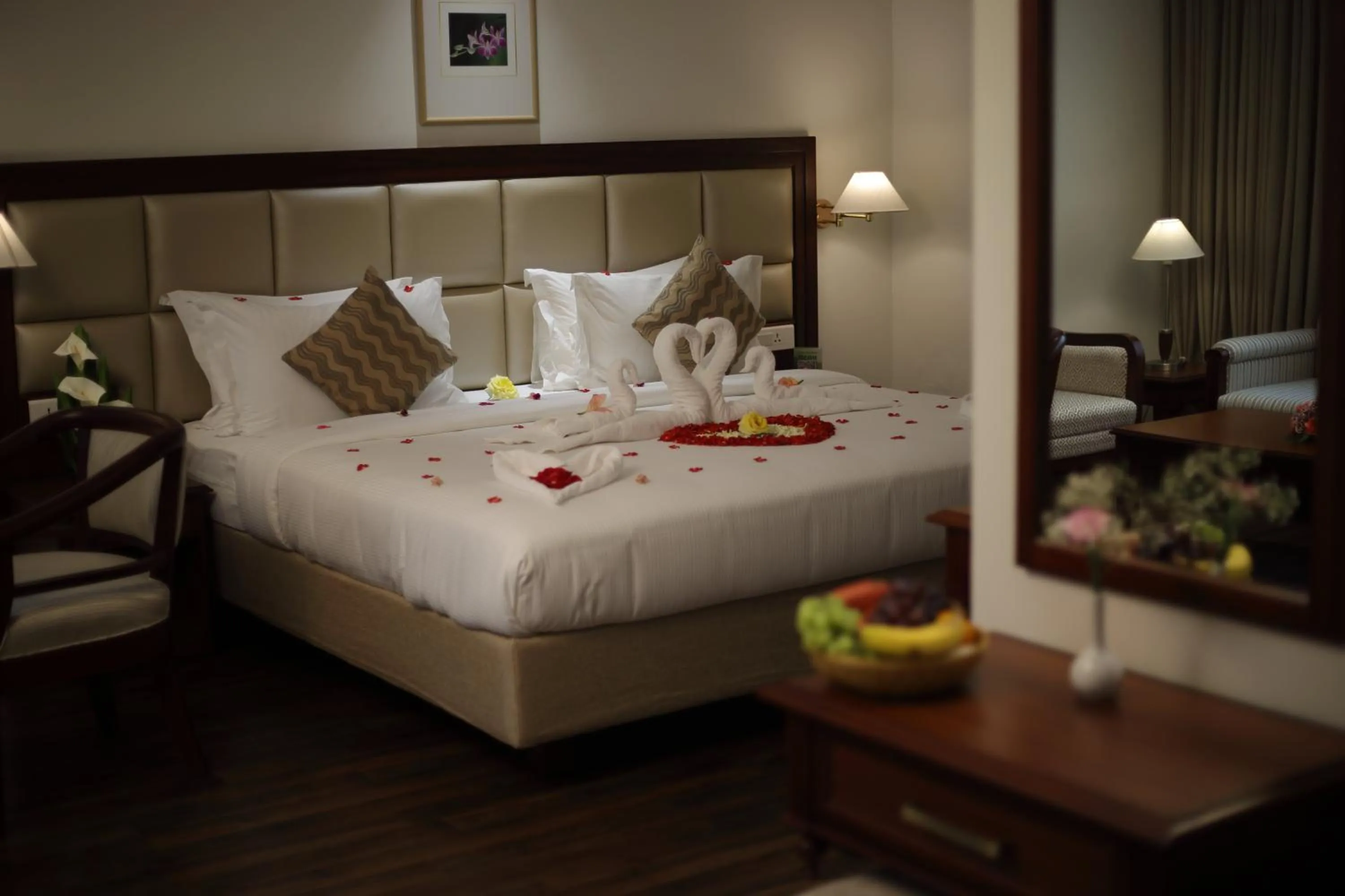 Bed in Issacs Residency