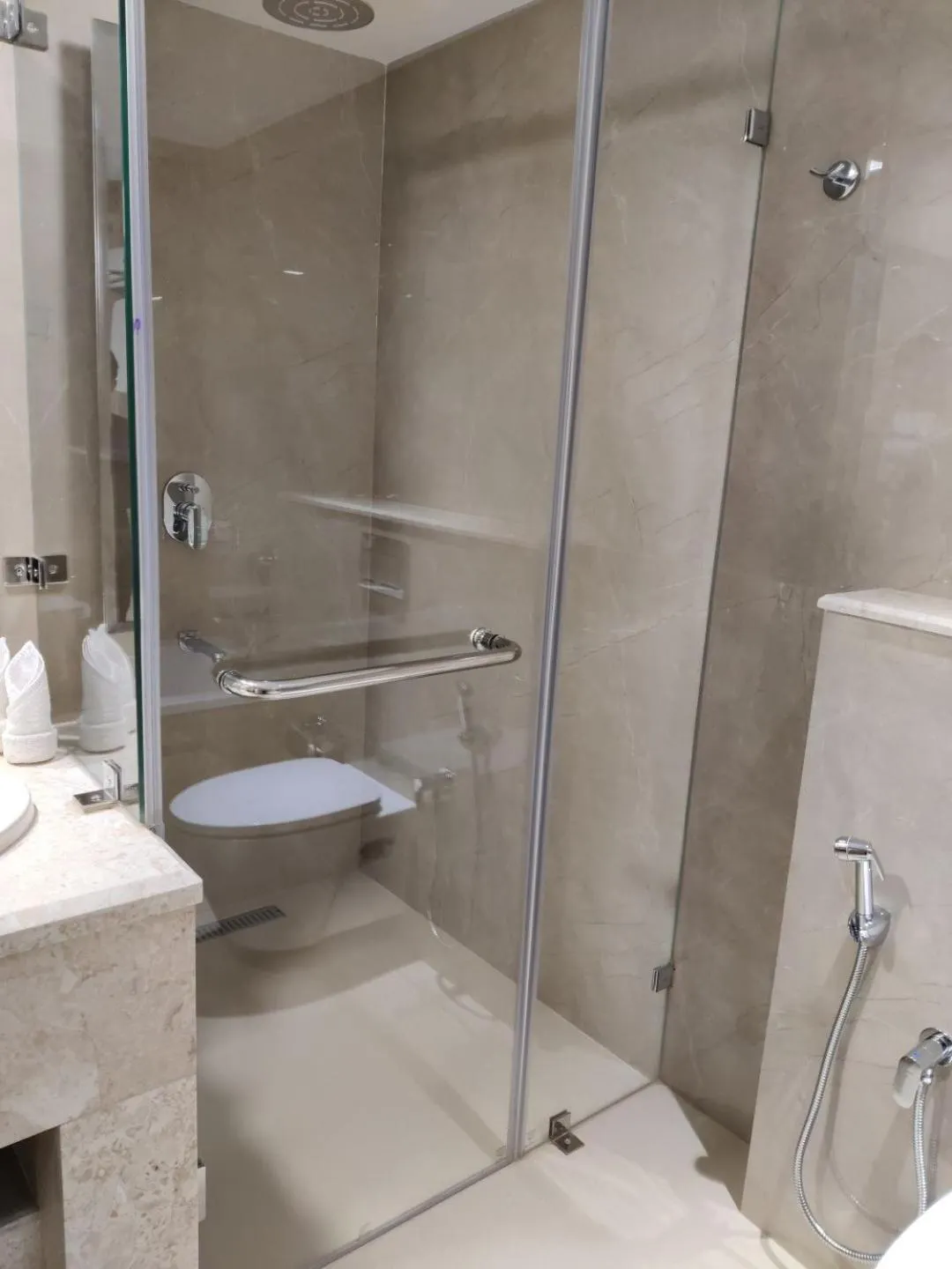 Bathroom in Issacs Residency