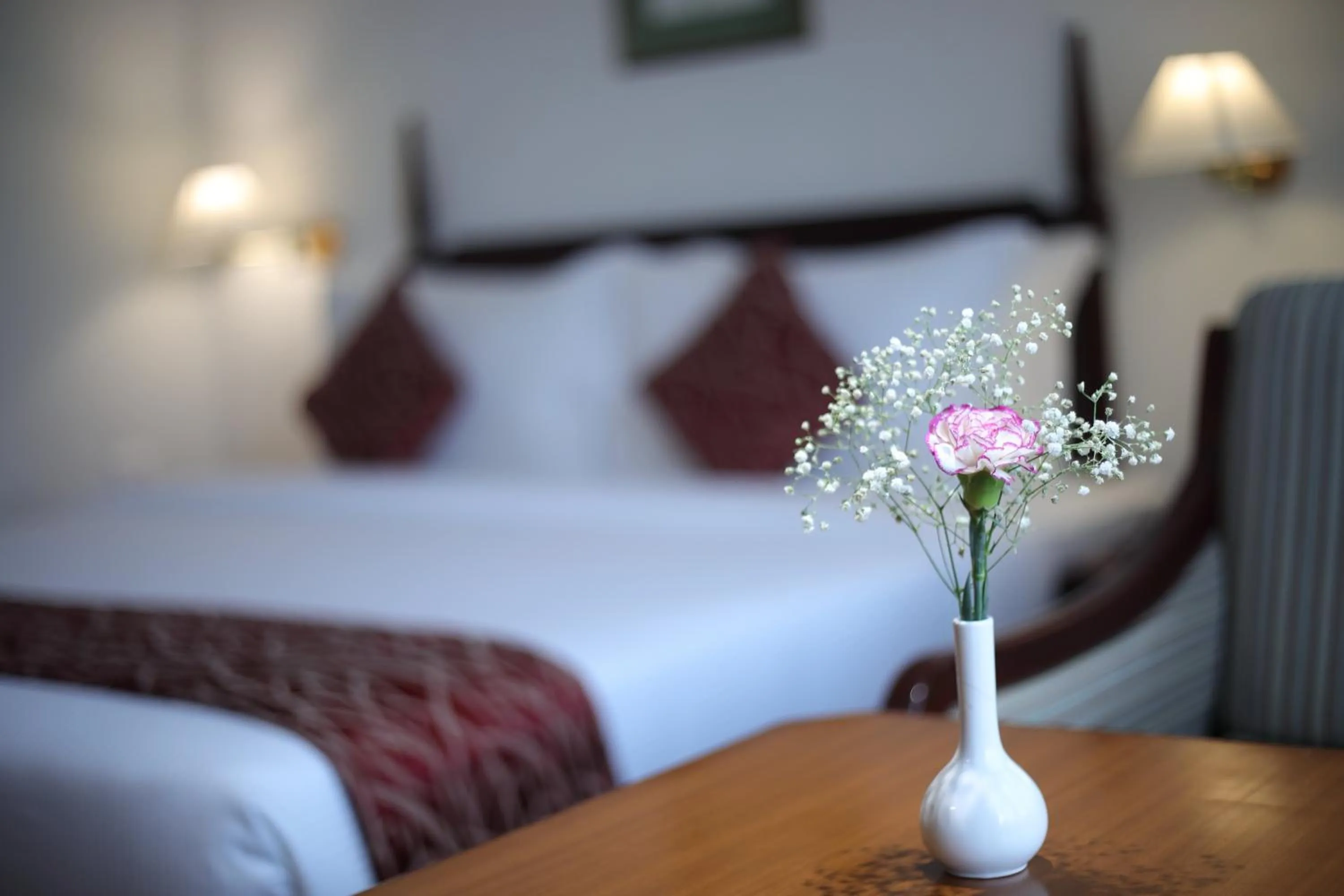 Bedroom, Bed in Issacs Residency