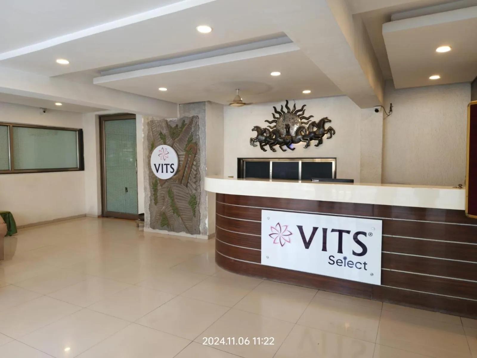 Lobby or reception in VITS Select Bharuch