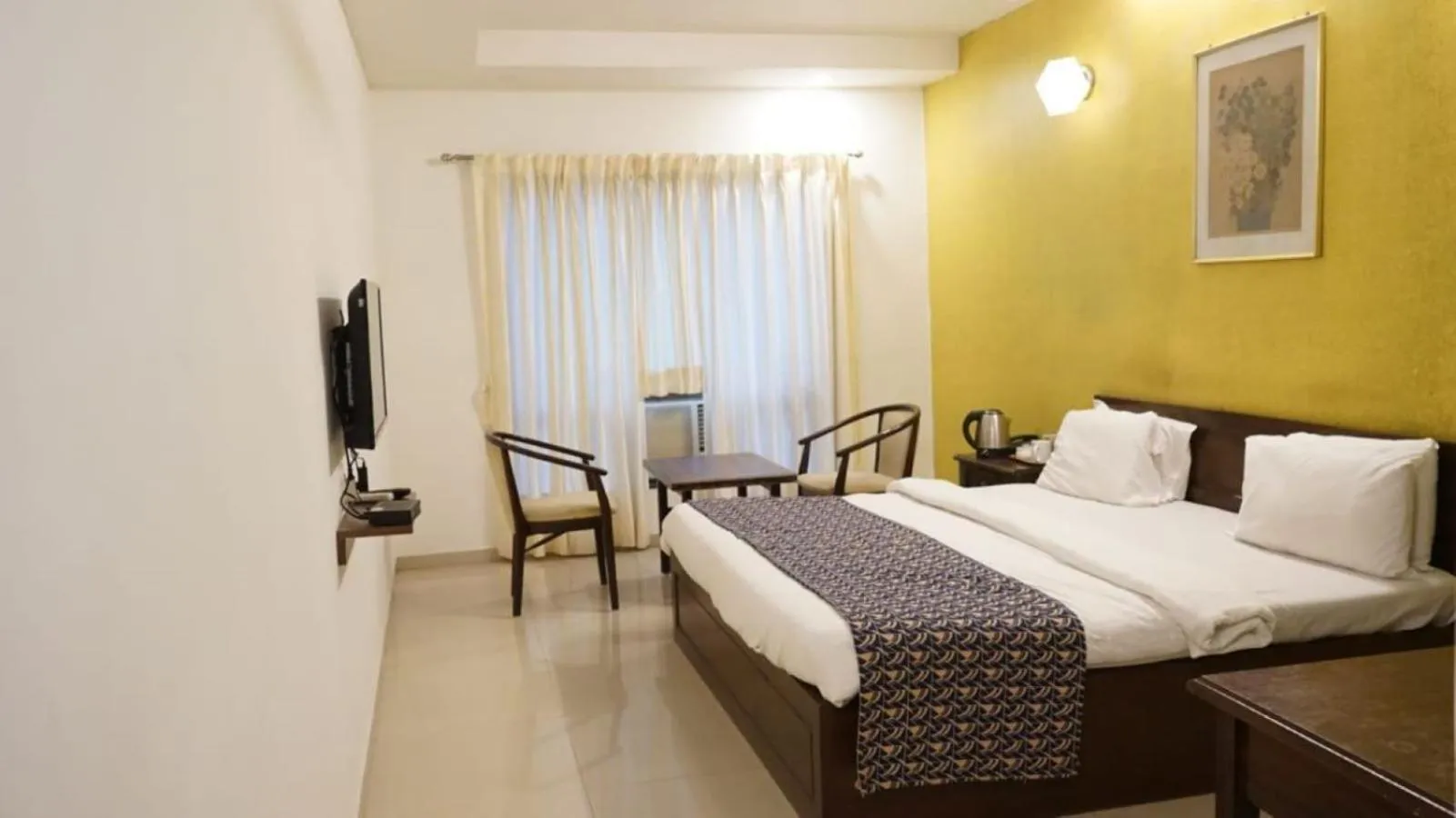 Floor plan, Bed in VITS Select Bharuch