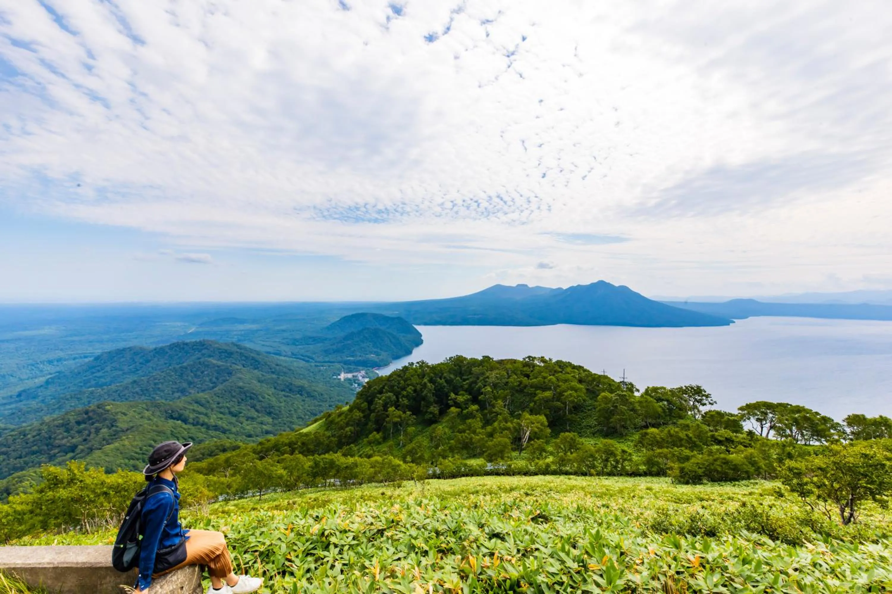 Natural landscape in Kyukamura Shikotsuko
