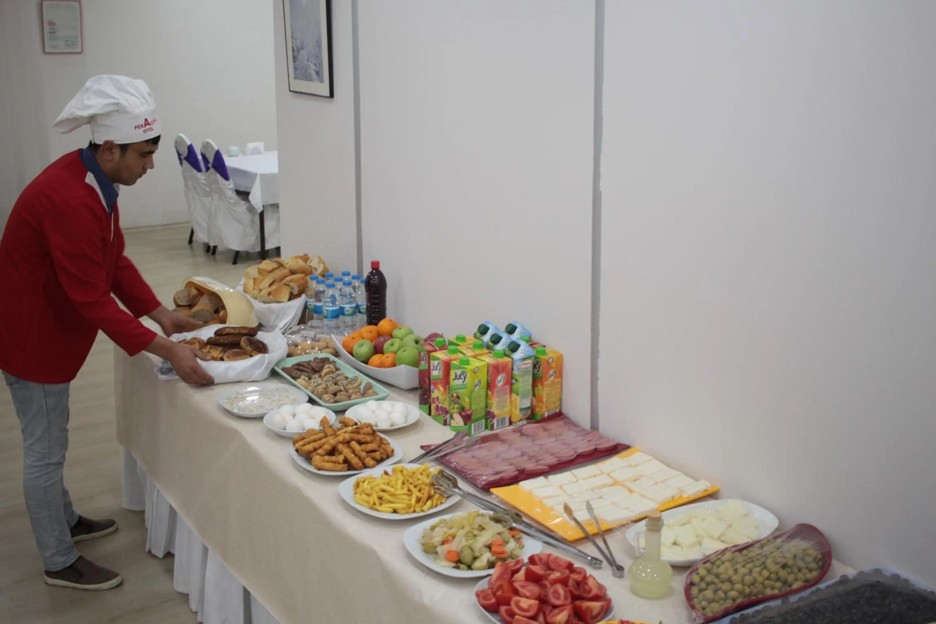 Buffet breakfast in Pera City Hotel