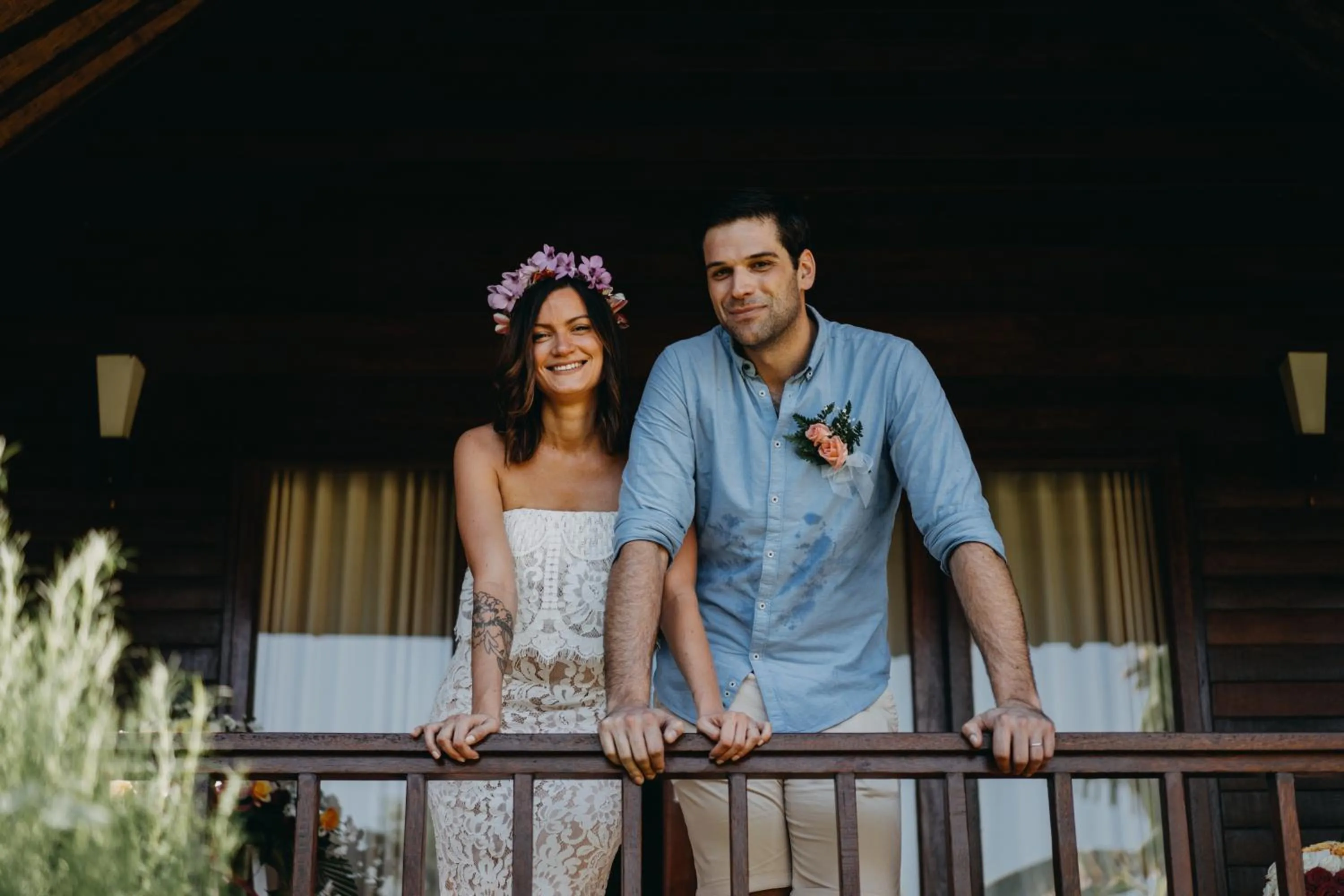 Garden view in Royal Retreat Villa's Lembongan