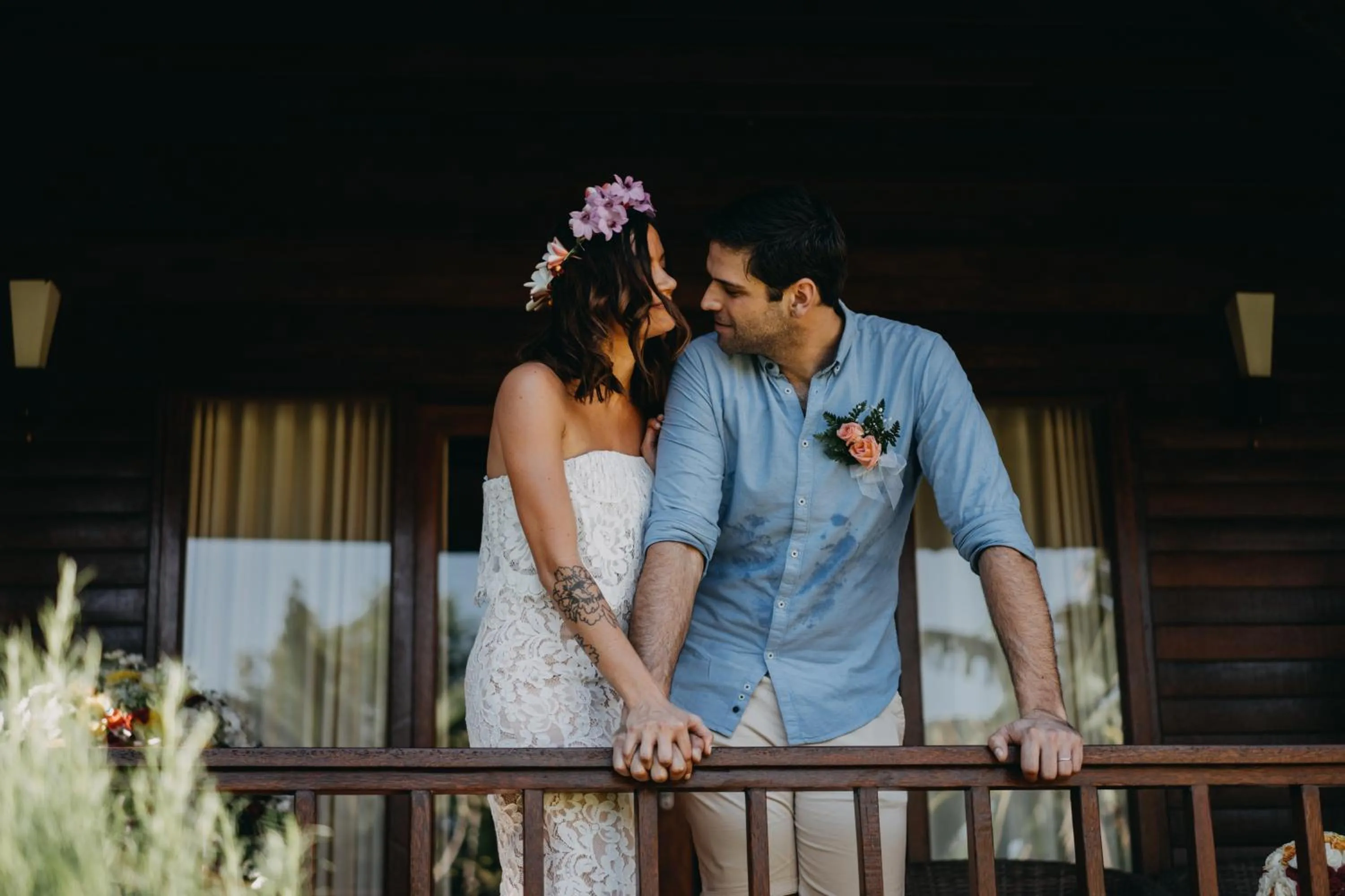 Garden view in Royal Retreat Villa's Lembongan