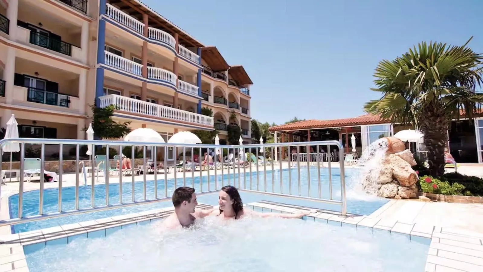 Swimming pool in Ariadne Apartments