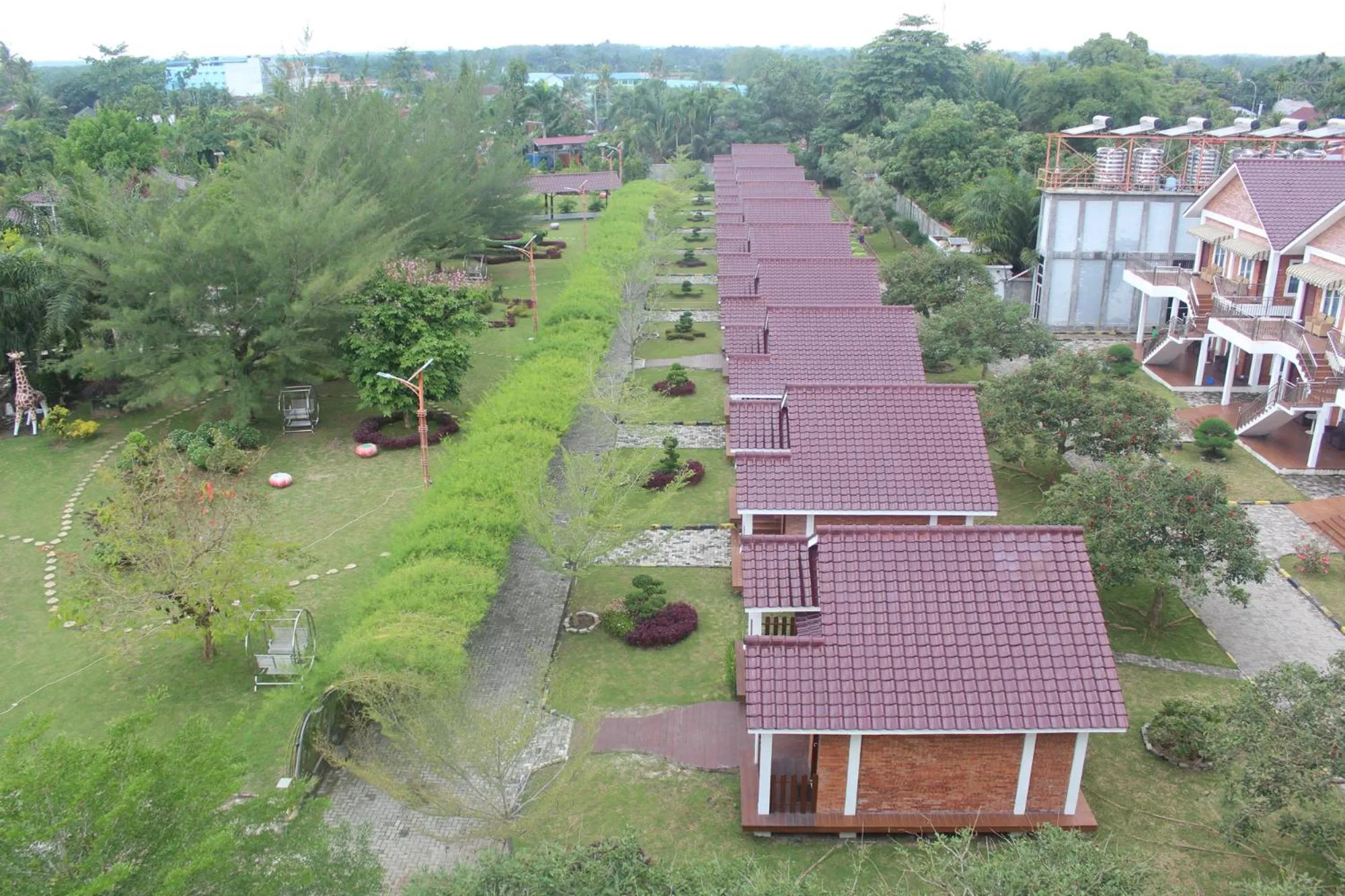 Bird's eye view in Thong's Inn Hotel Kualanamu
