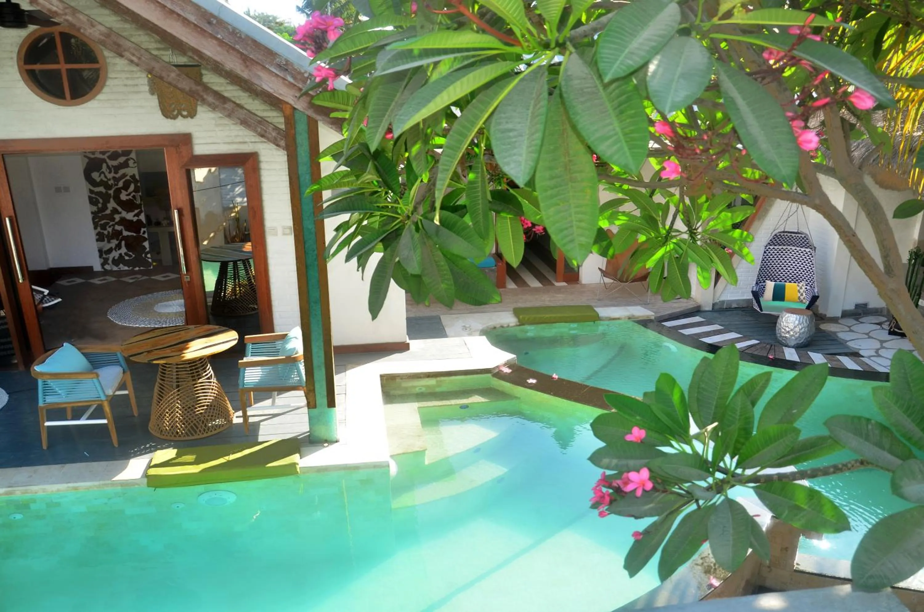 Pool view in The White Key Luxury Villas
