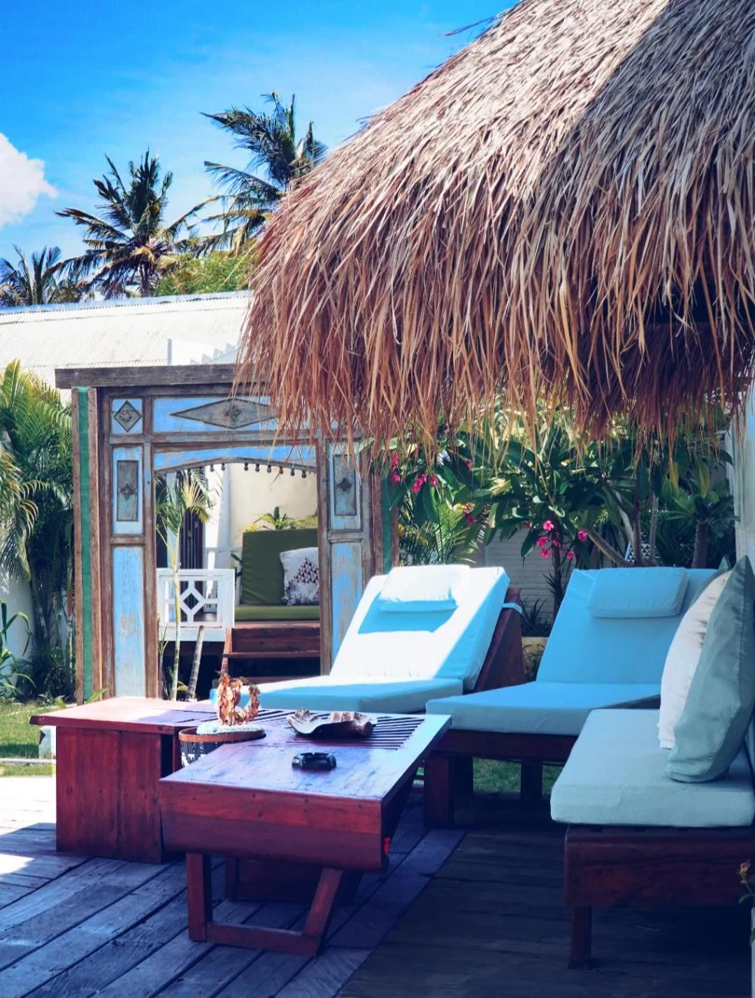 Patio in The White Key Luxury Villas