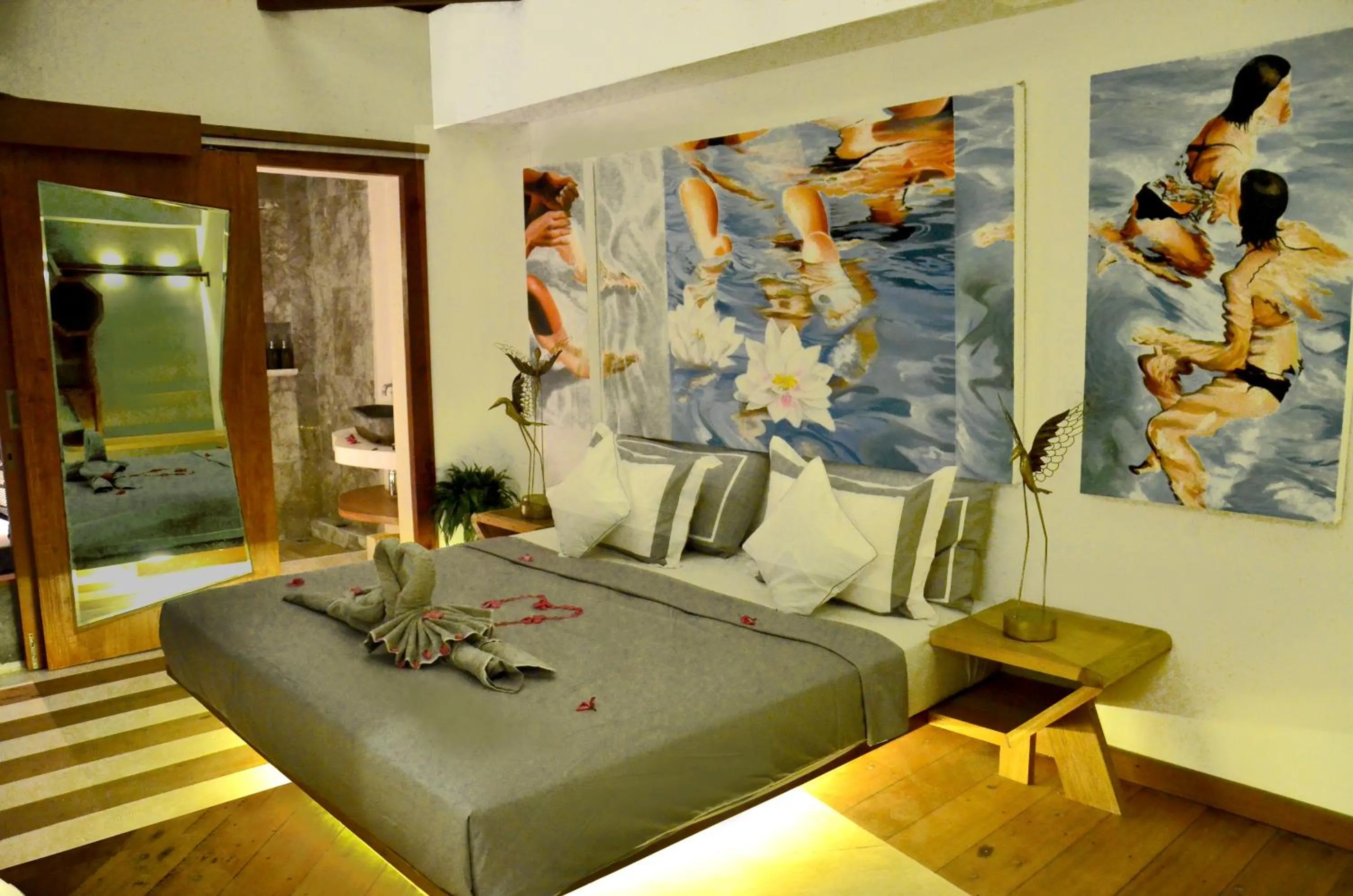 Decorative detail in The White Key Luxury Villas