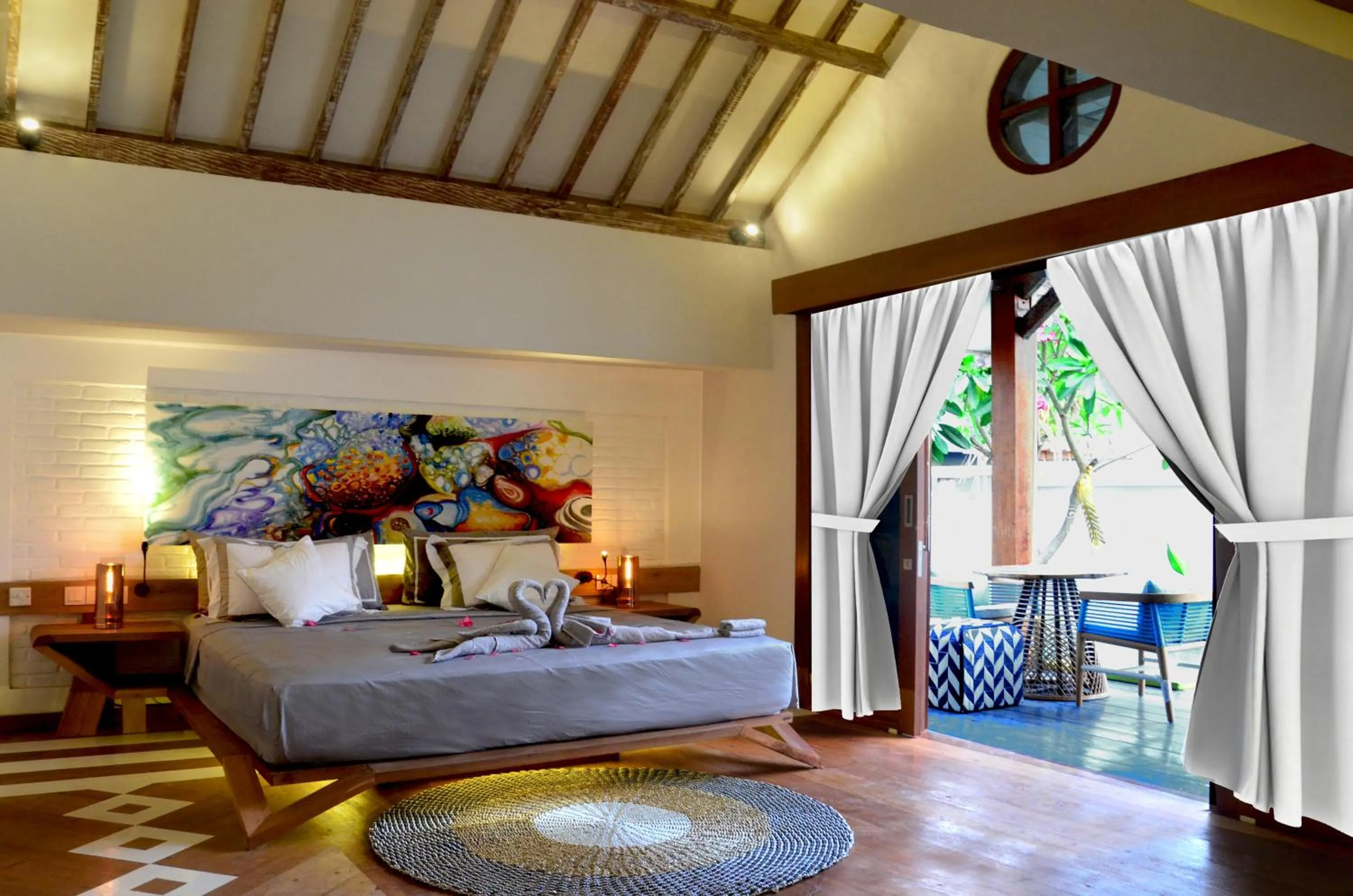 Photo of the whole room, Bed in The White Key Luxury Villas