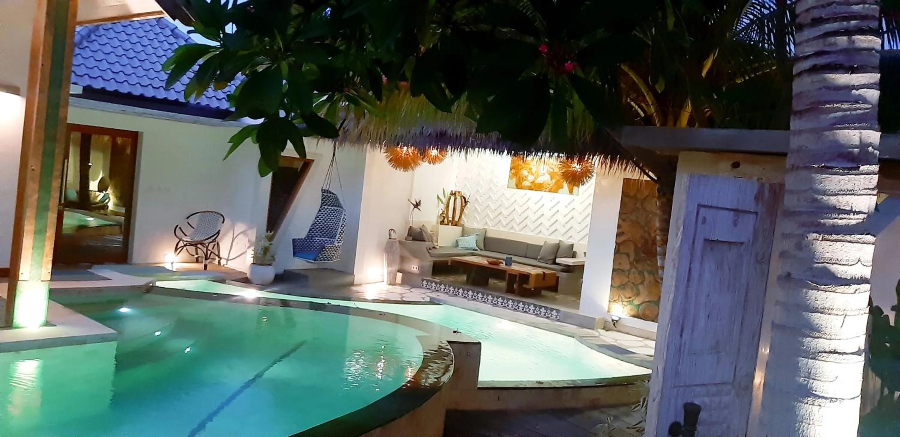 Pool view in The White Key Luxury Villas