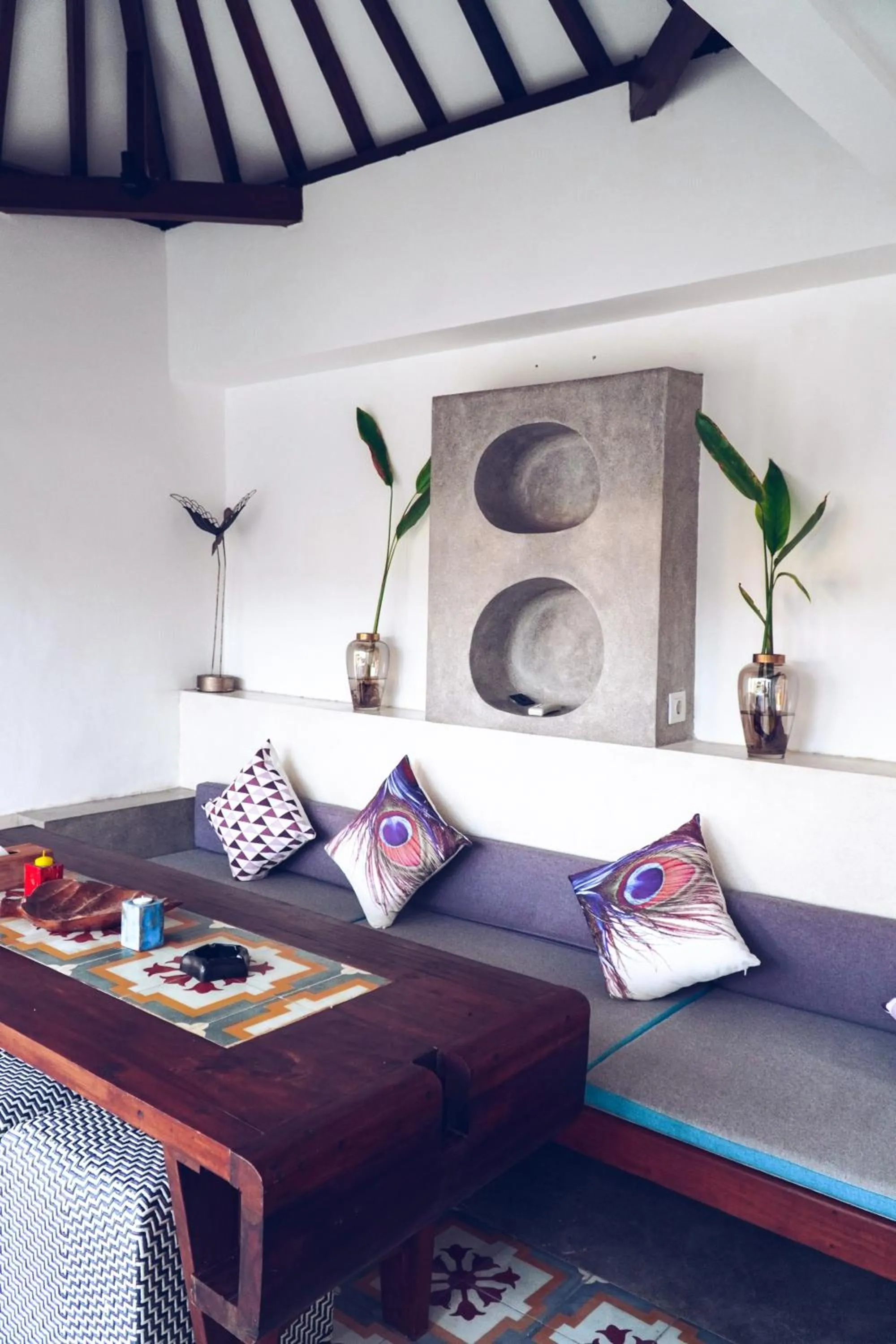 Dining area in The White Key Luxury Villas