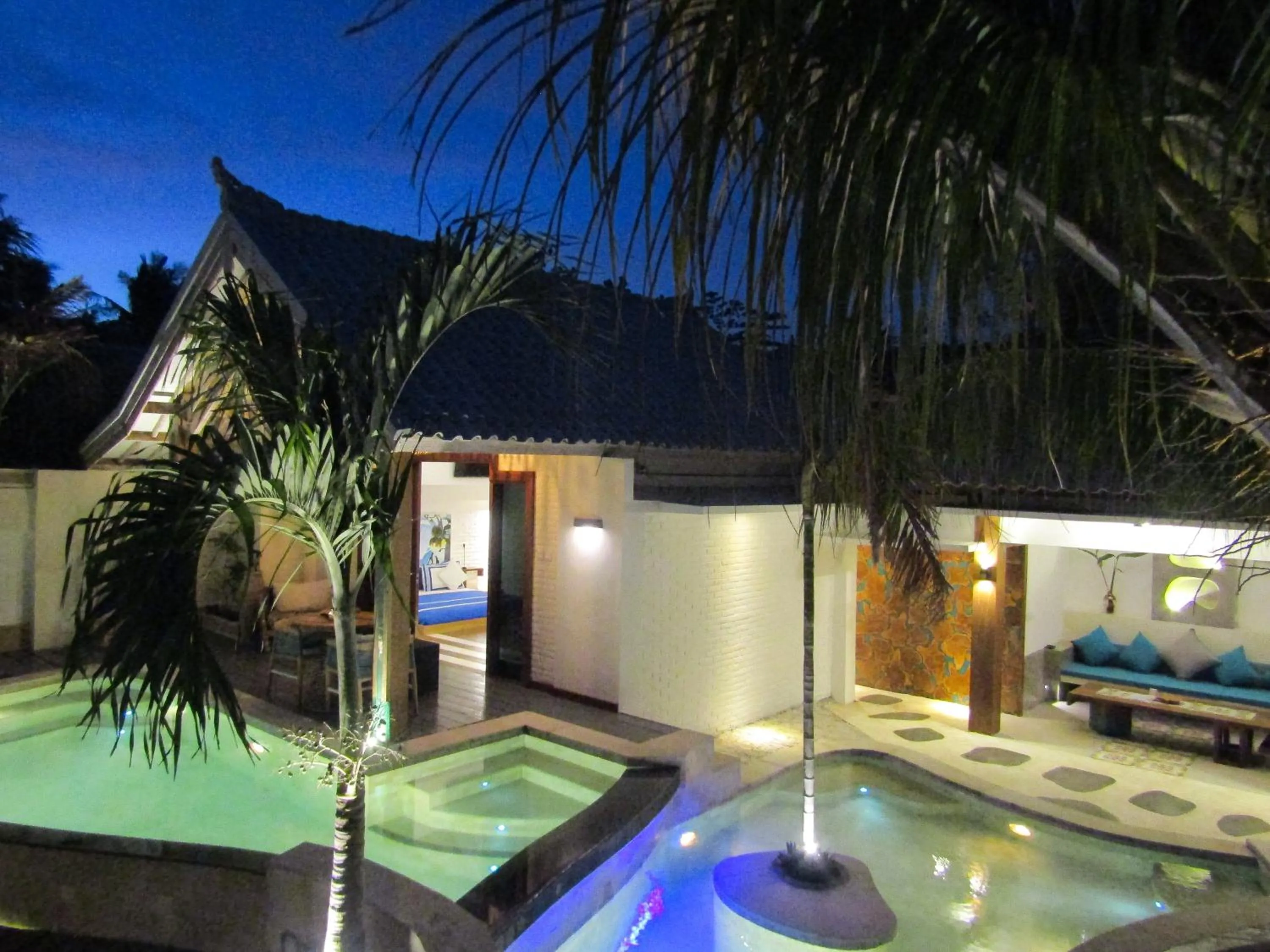 Pool view in The White Key Luxury Villas