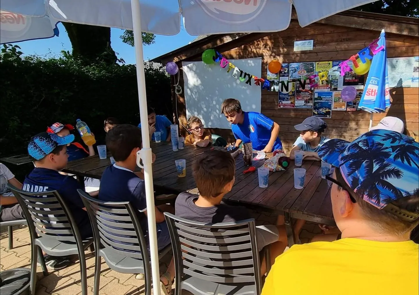 Kids's club in Camping de Tauves