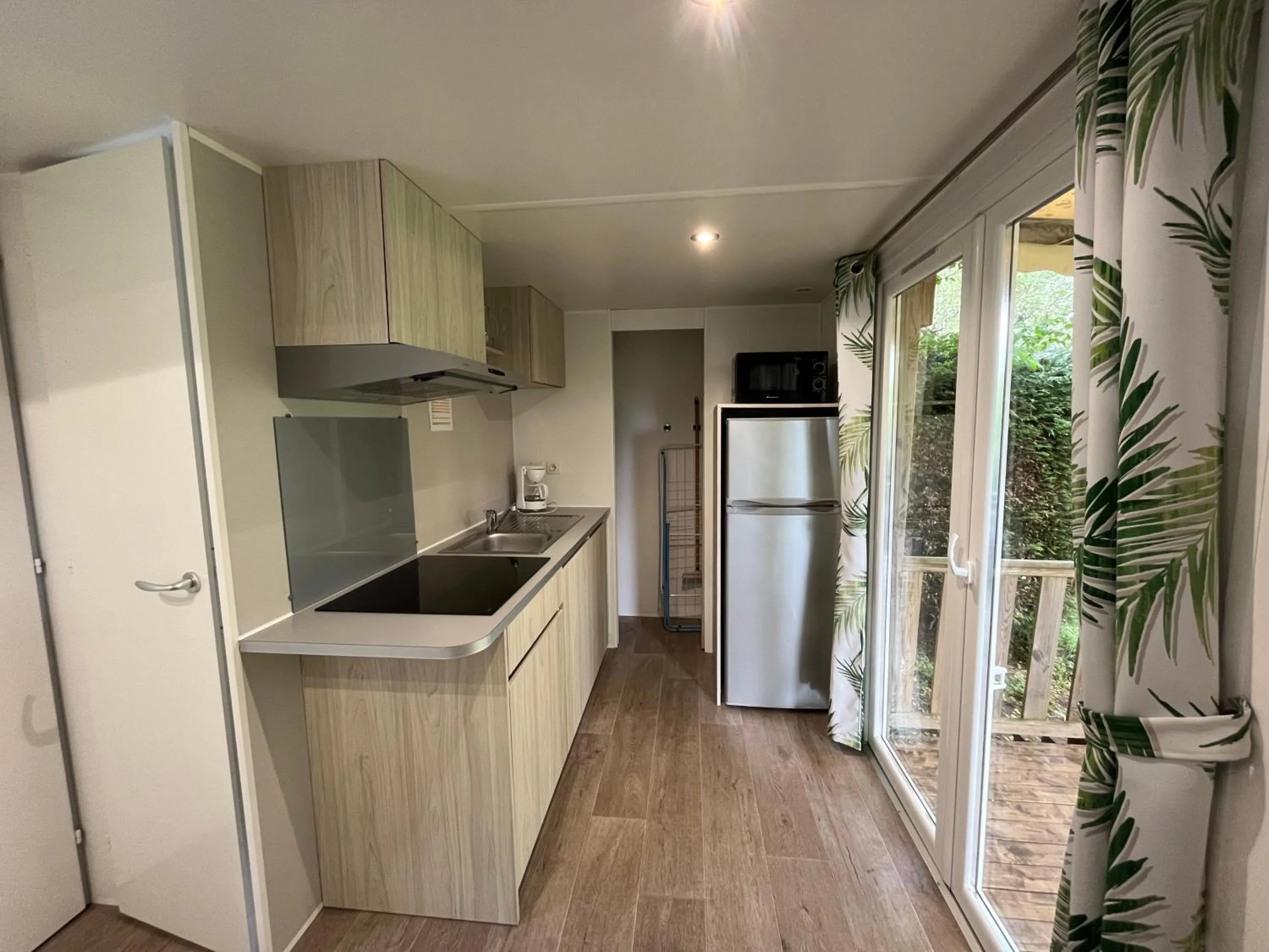 kitchen in Camping de Tauves