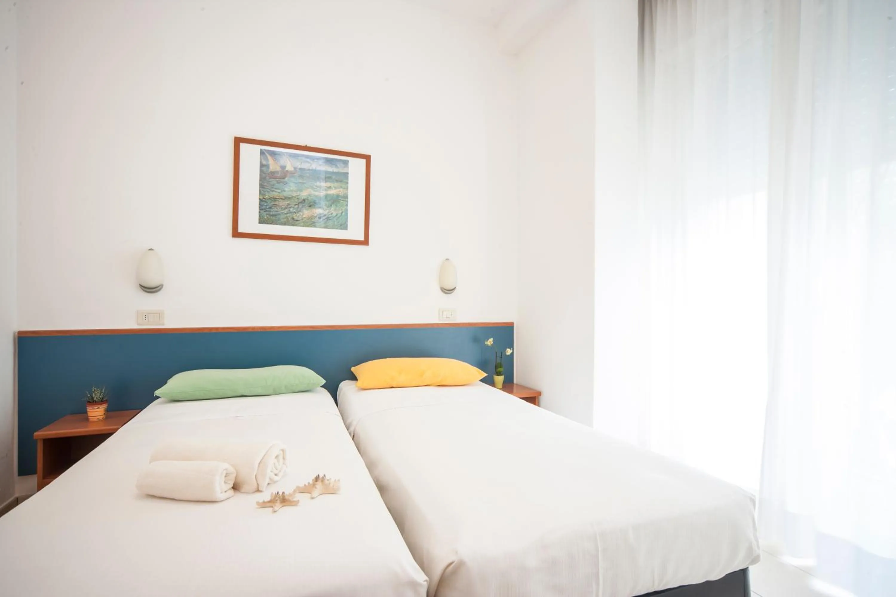 Bed in Hotel Taormina