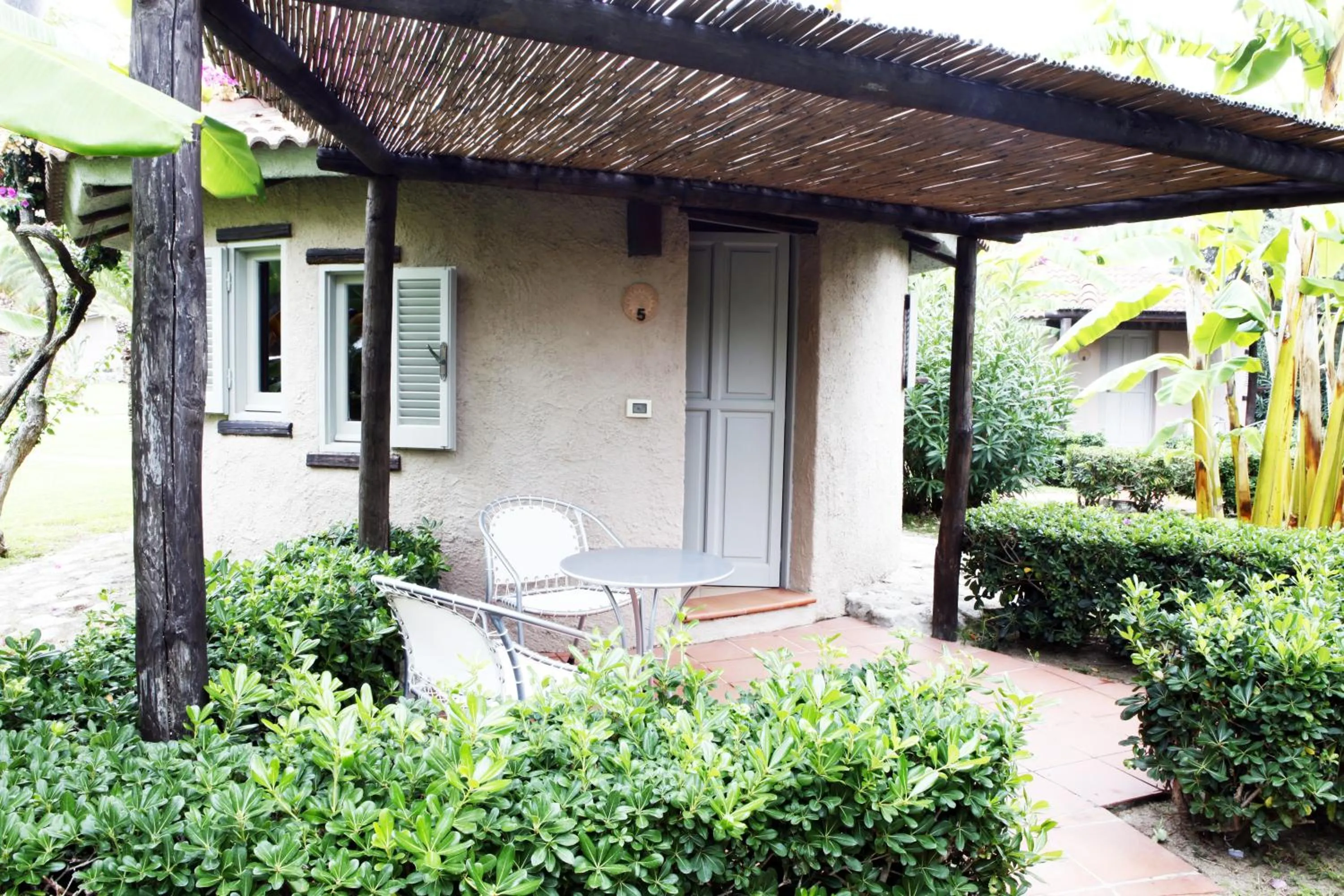 Pool view in Baia Del Sole Resort