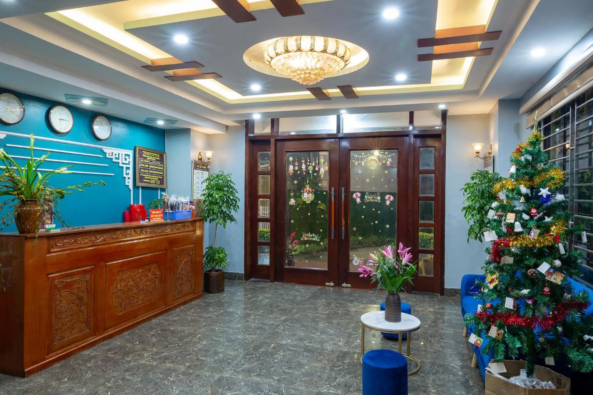 Lobby or reception in Sapa Hidden Gem Hotel & Spa