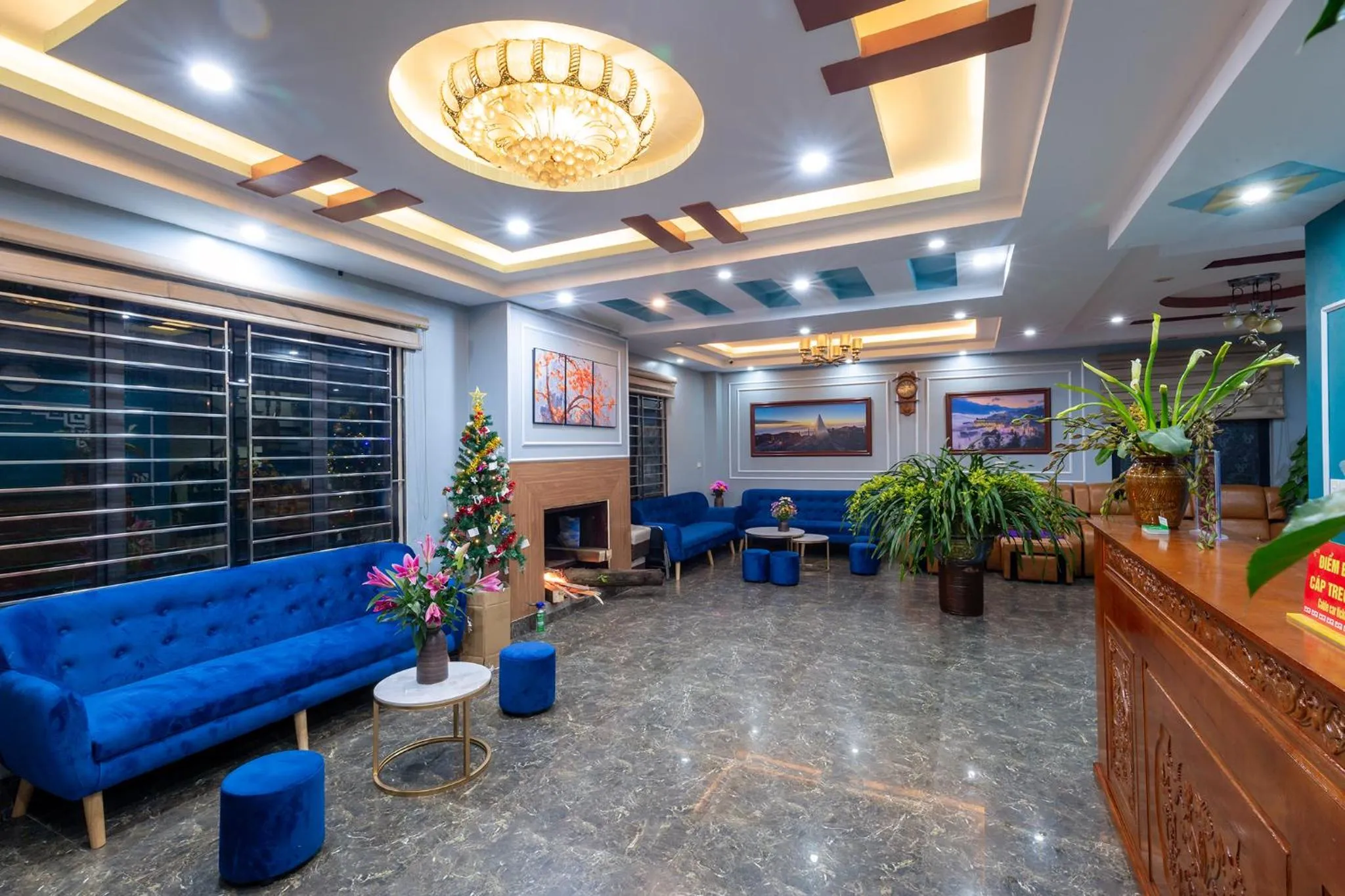 Lobby or reception in Sapa Hidden Gem Hotel & Spa