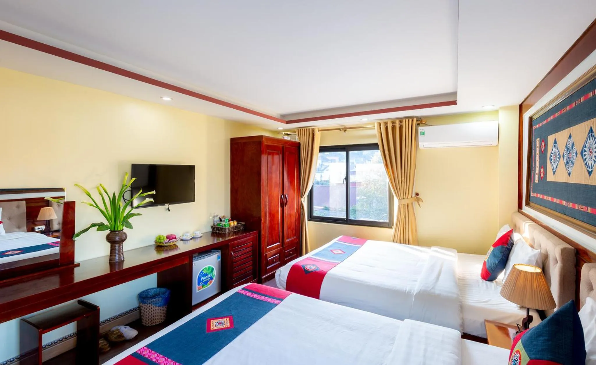 Bed in Sapa Hidden Gem Hotel & Spa