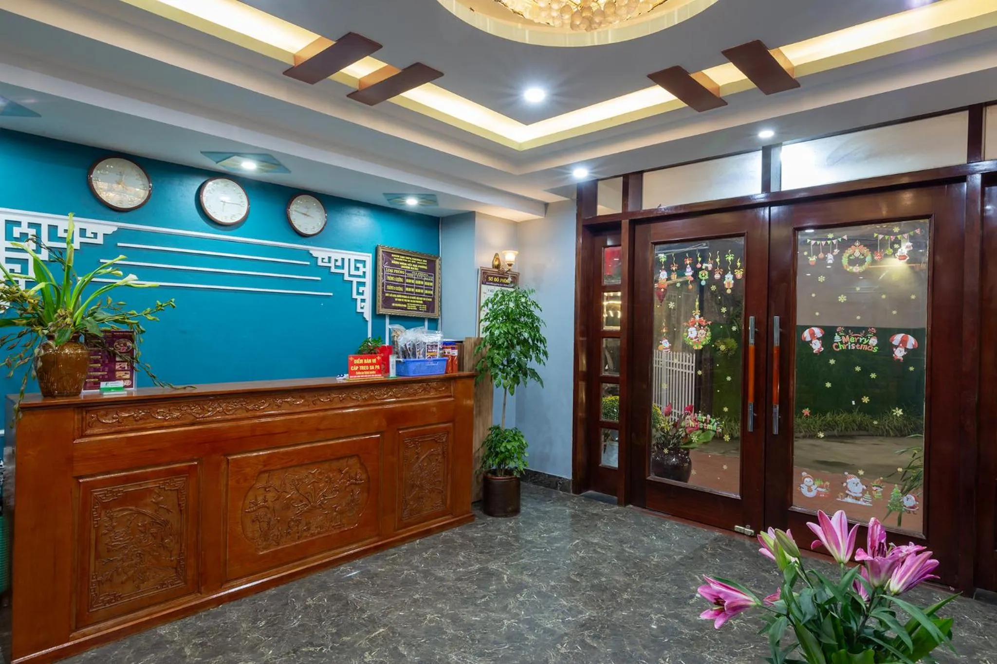 Lobby or reception in Sapa Hidden Gem Hotel & Spa