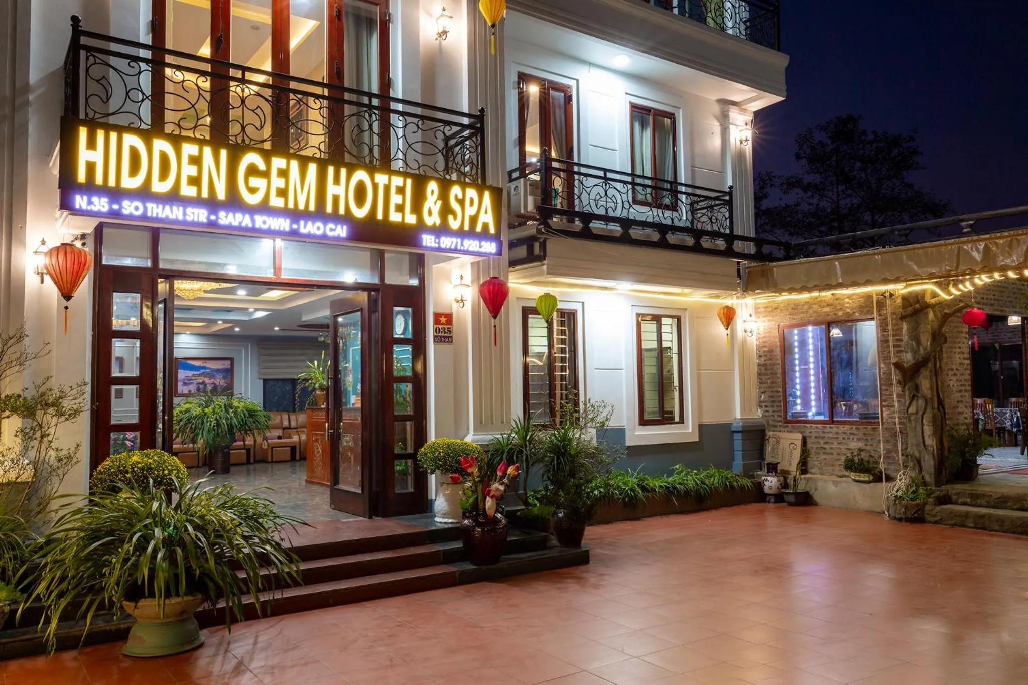 Property building in Sapa Hidden Gem Hotel & Spa