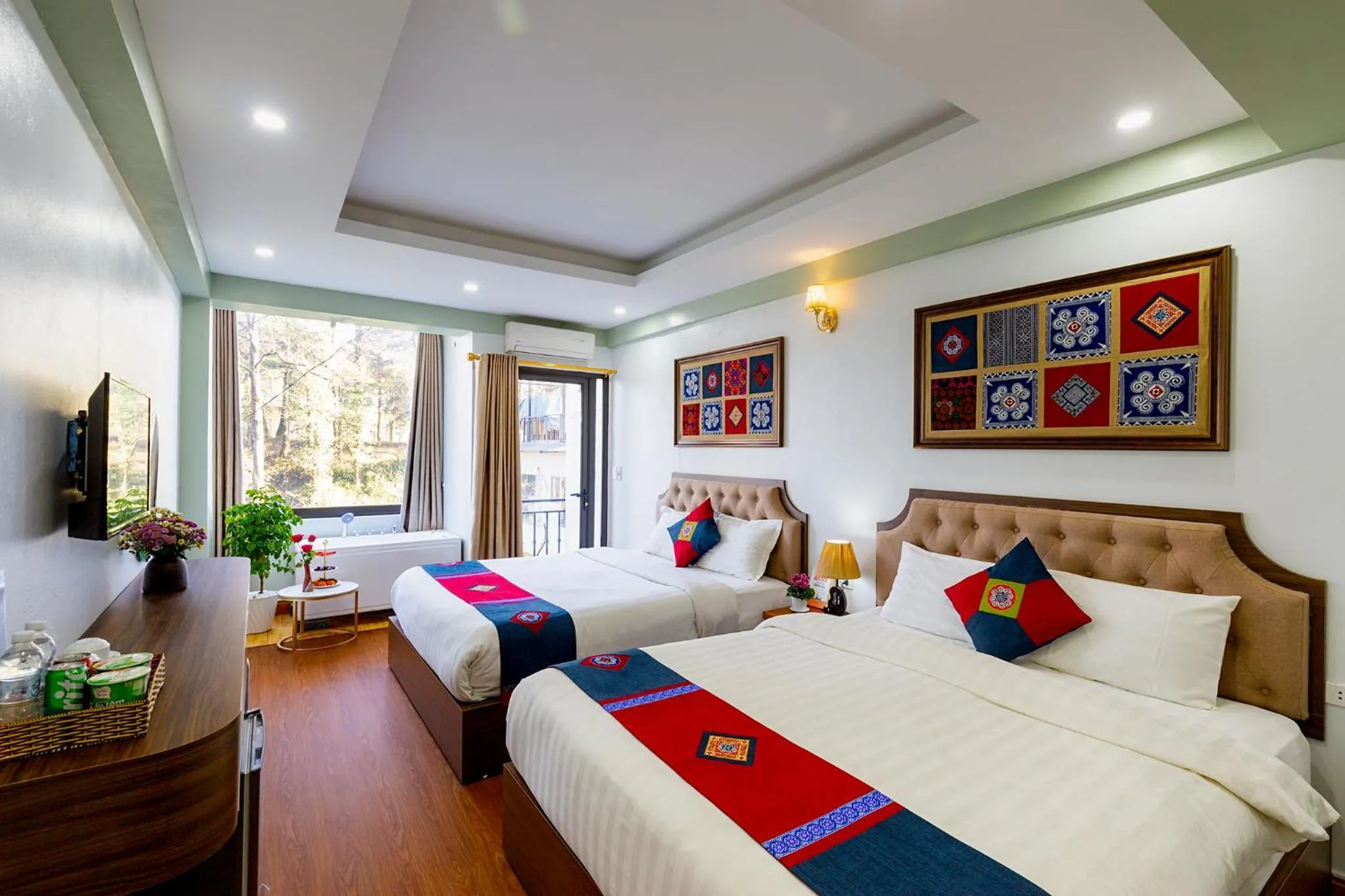 Bed in Sapa Hidden Gem Hotel & Spa