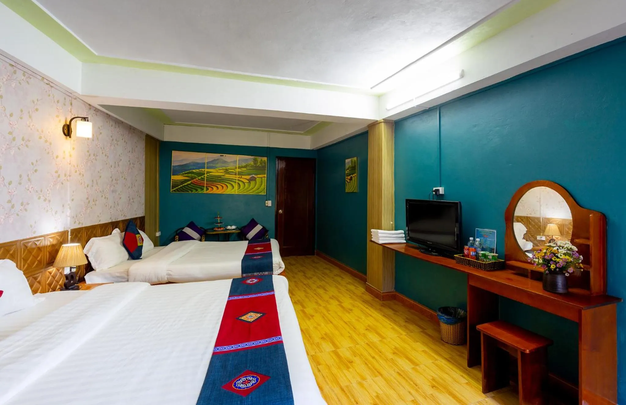 Bed in Sapa Hidden Gem Hotel & Spa