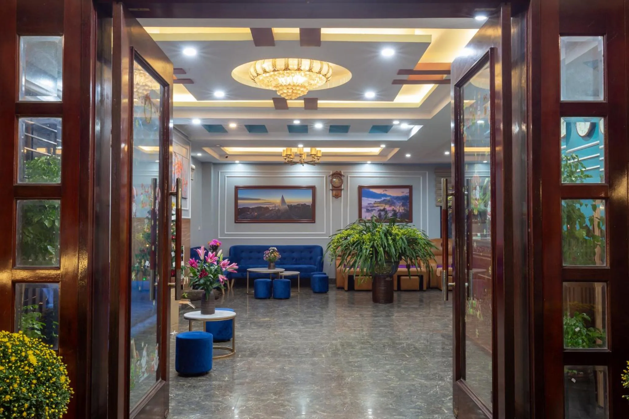 Lobby or reception in Sapa Hidden Gem Hotel & Spa