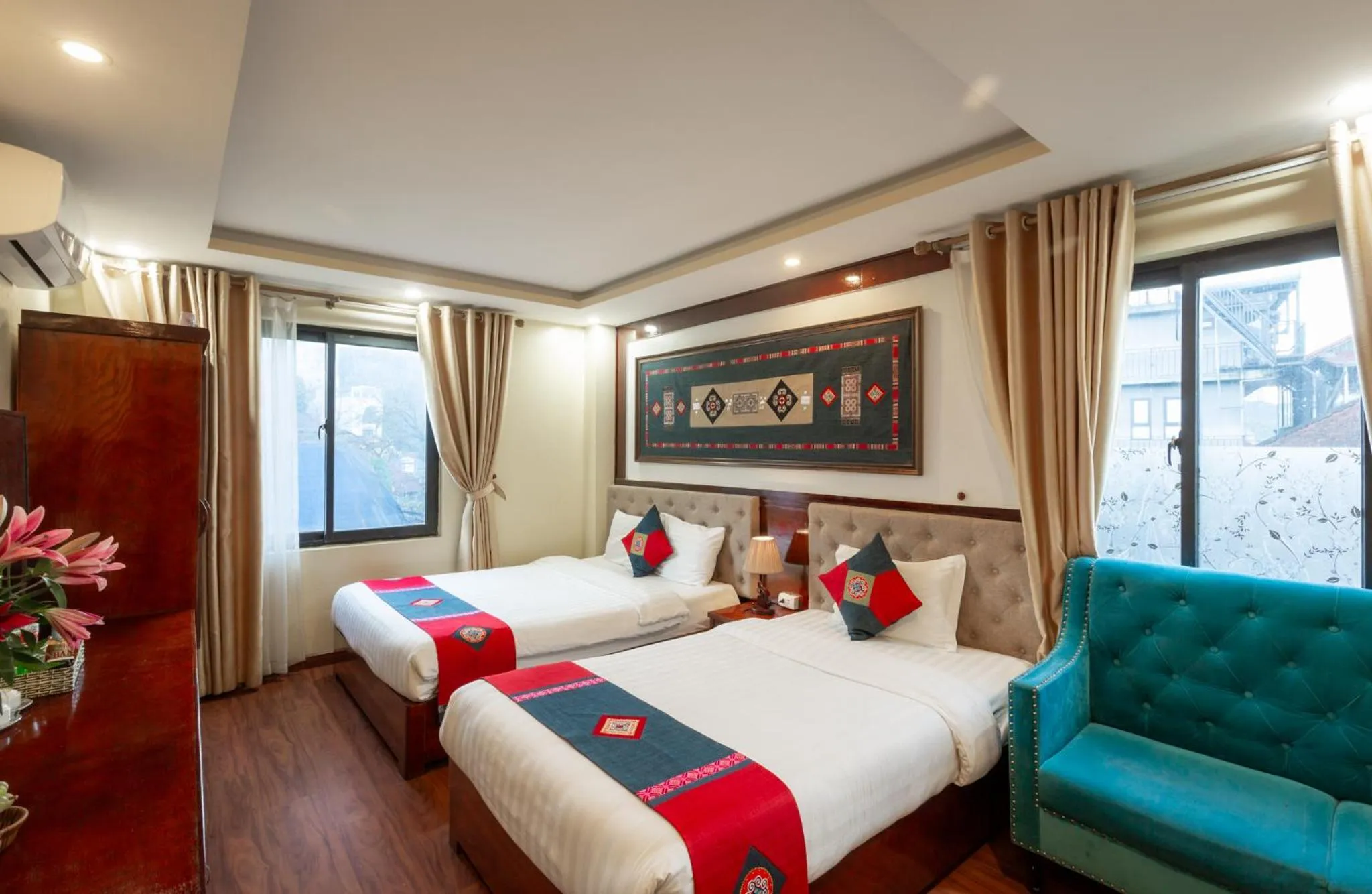 Bedroom, Bed in Sapa Hidden Gem Hotel & Spa