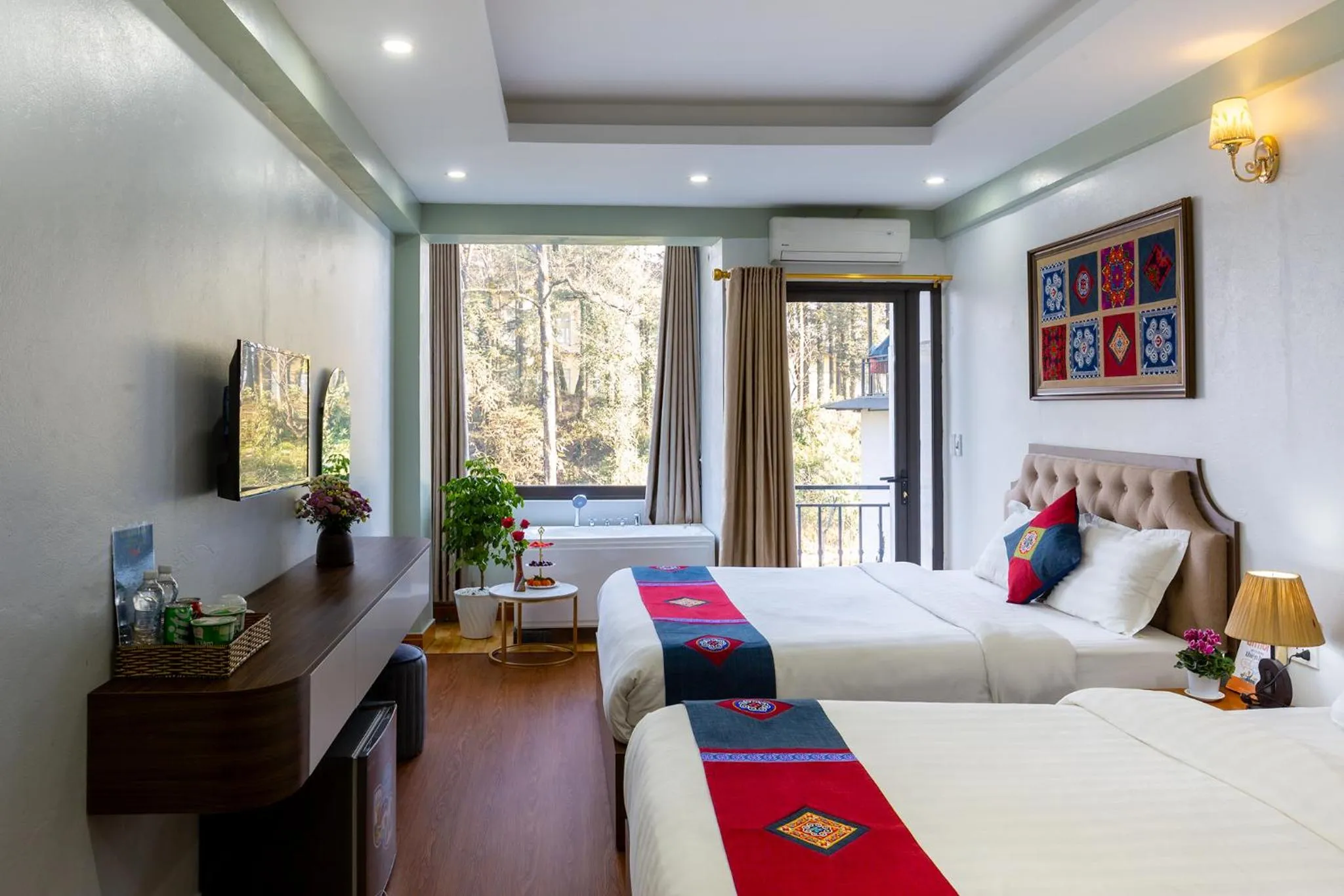 Bed in Sapa Hidden Gem Hotel & Spa