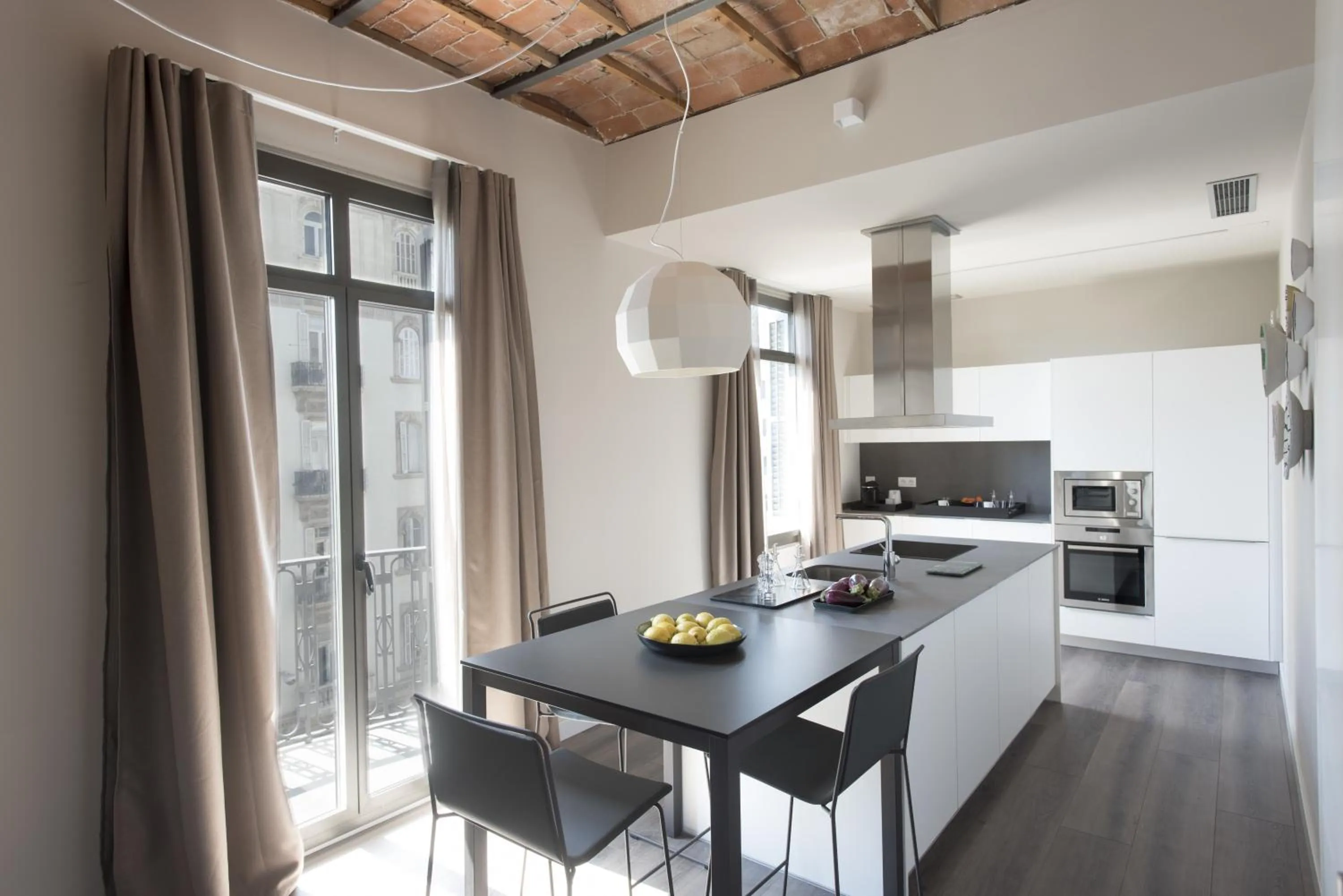 Kitchen or kitchenette in Casagrand Luxury Apartments Barcelona