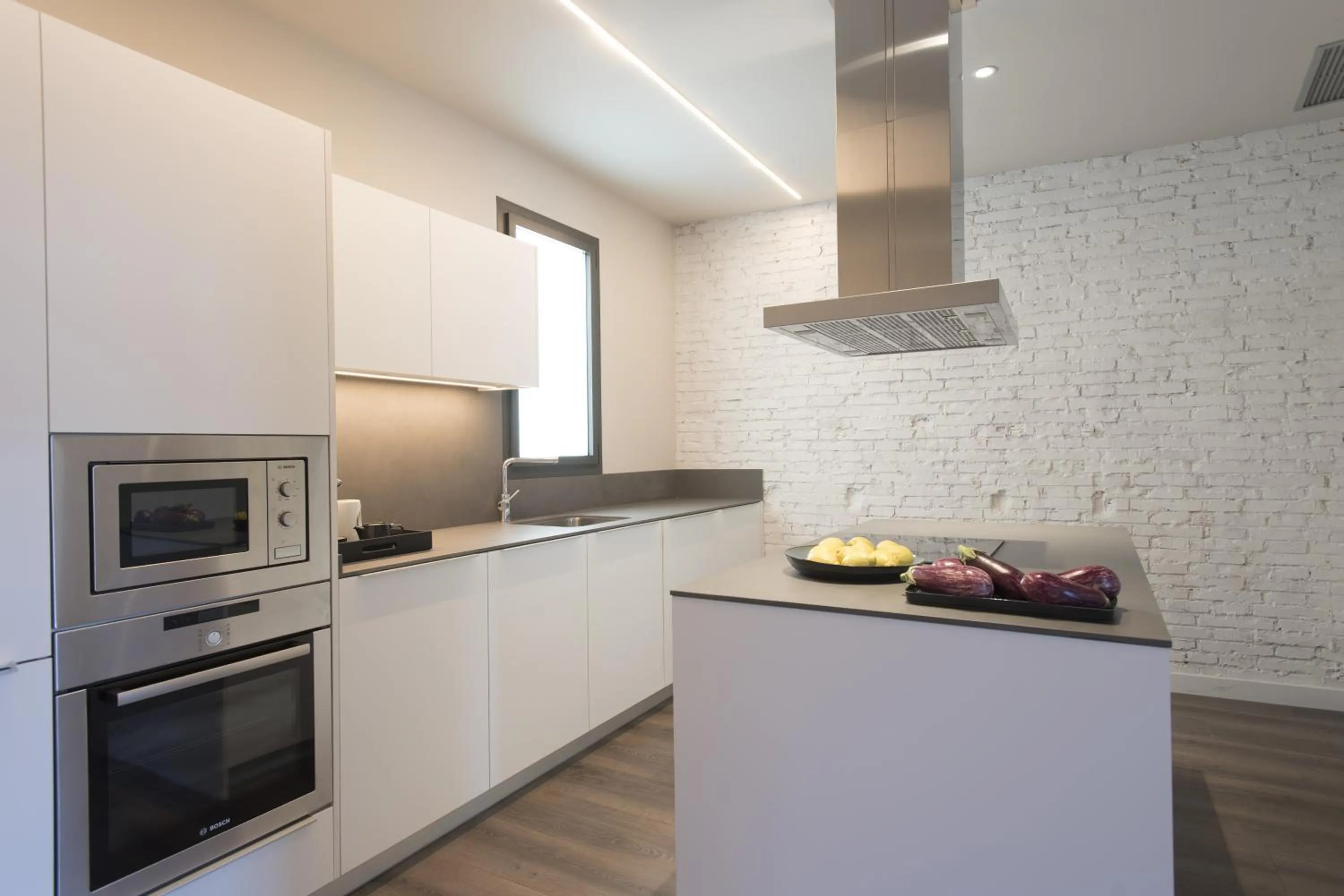 Kitchen or kitchenette in Casagrand Luxury Apartments Barcelona