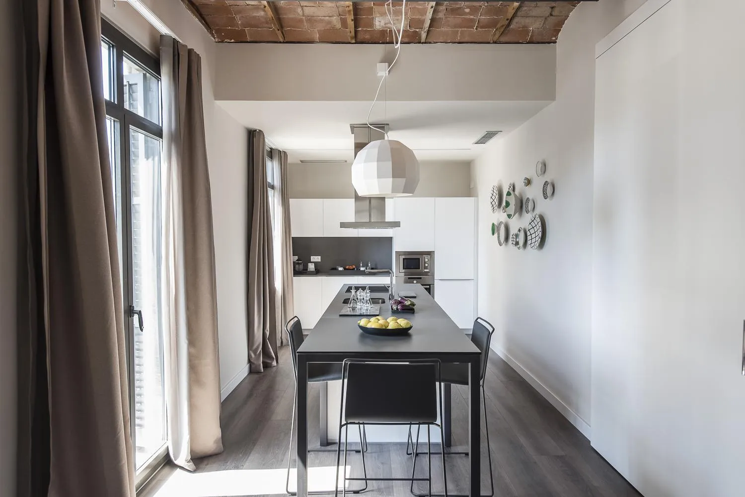 Kitchen or kitchenette in Casagrand Luxury Apartments Barcelona