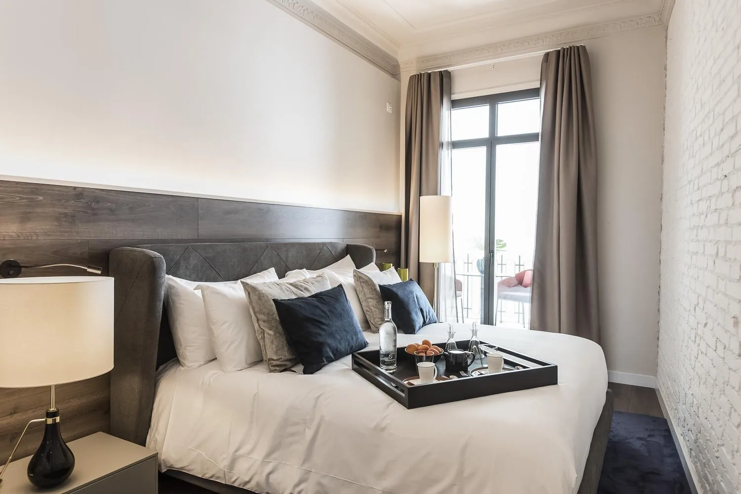 Bed in Casagrand Luxury Apartments Barcelona