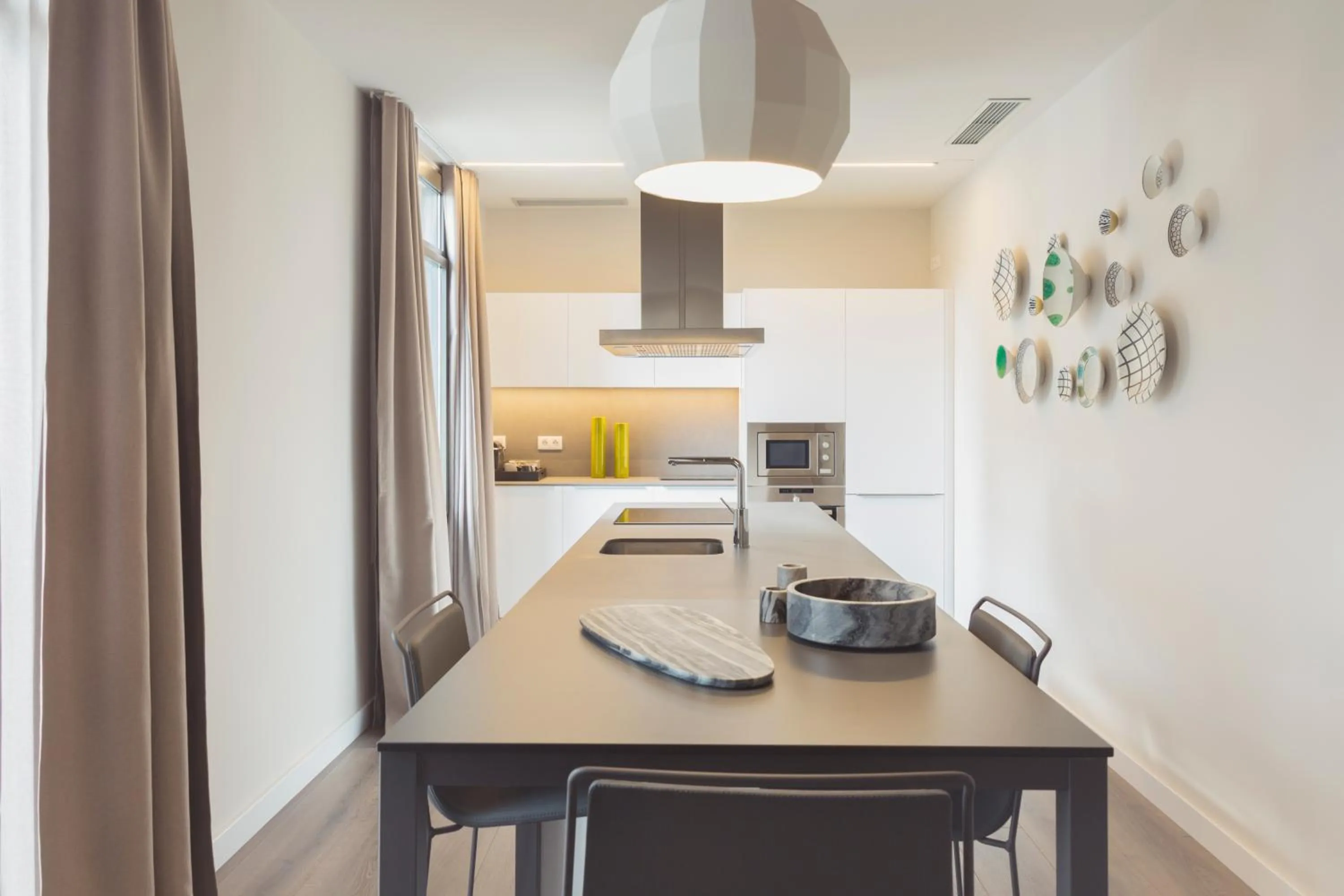 Kitchen or kitchenette in Casagrand Luxury Apartments Barcelona