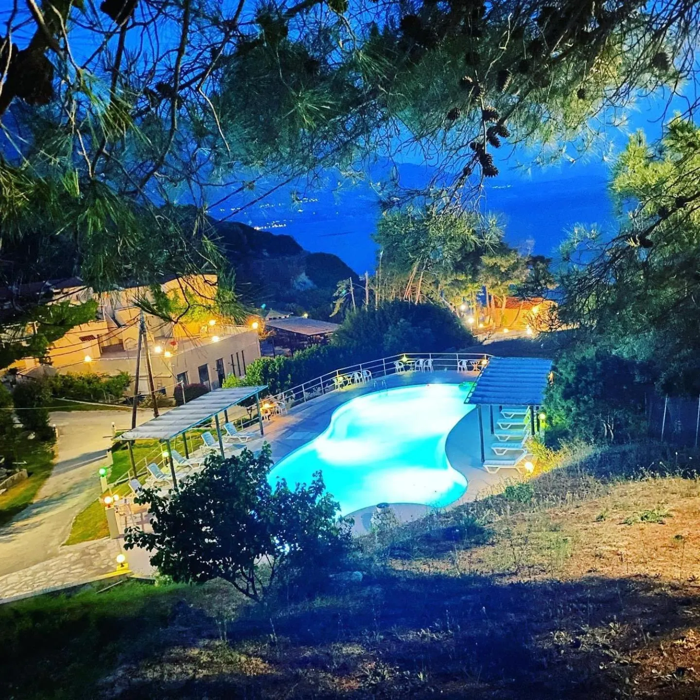 Property building in Panas Hotel