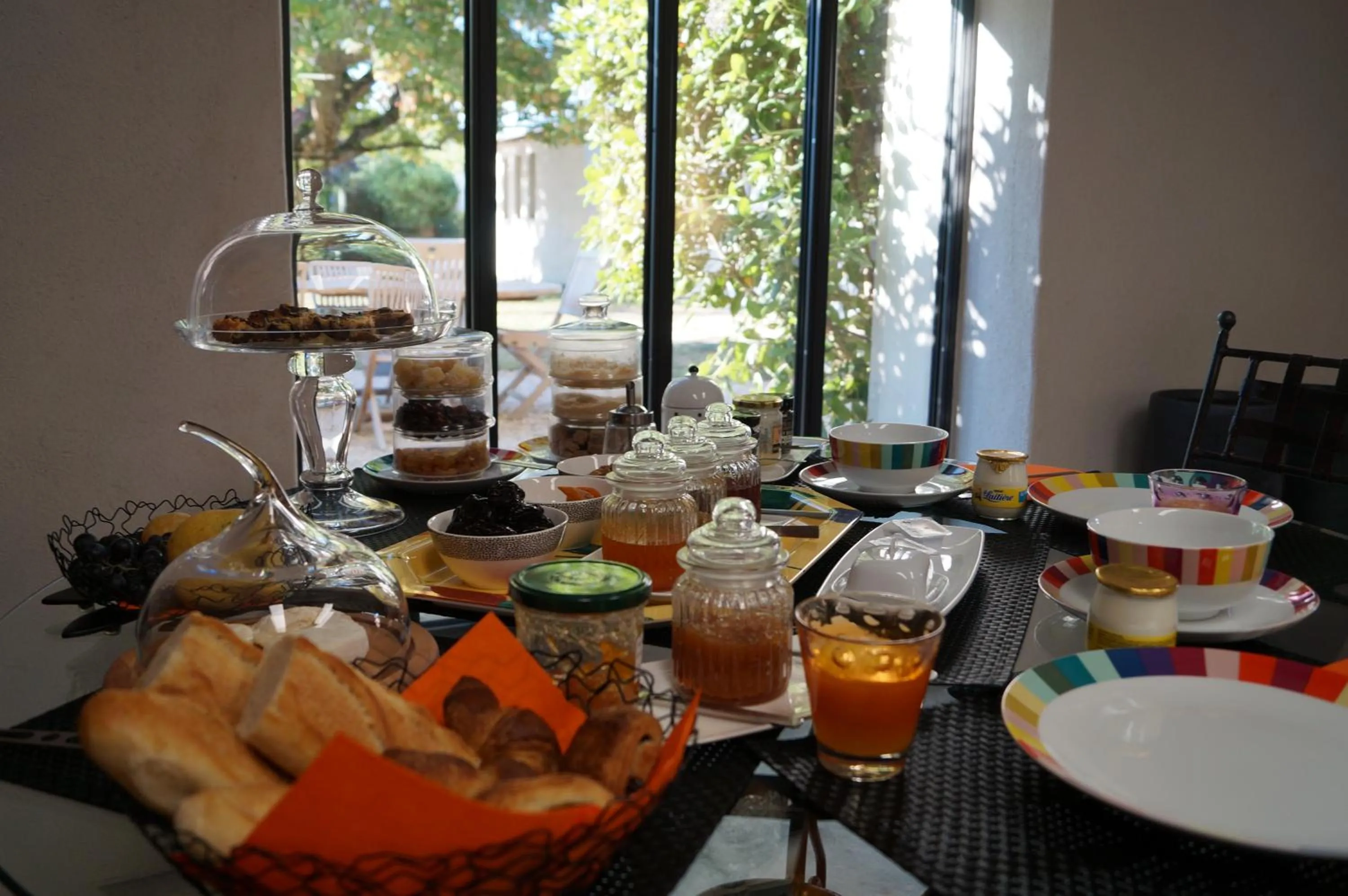 Breakfast in le mas de colongene