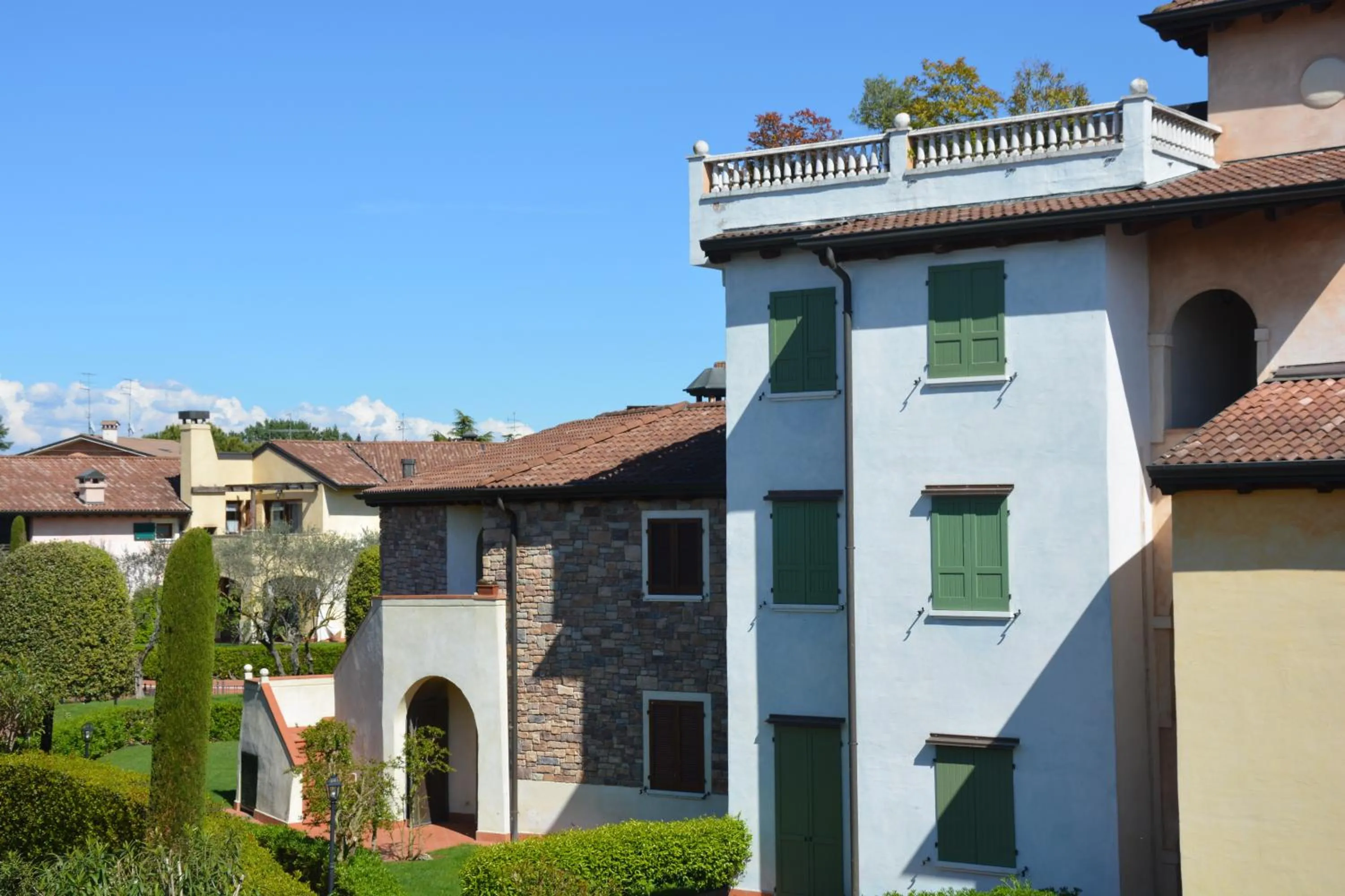 Garden view in Garda Resort Village