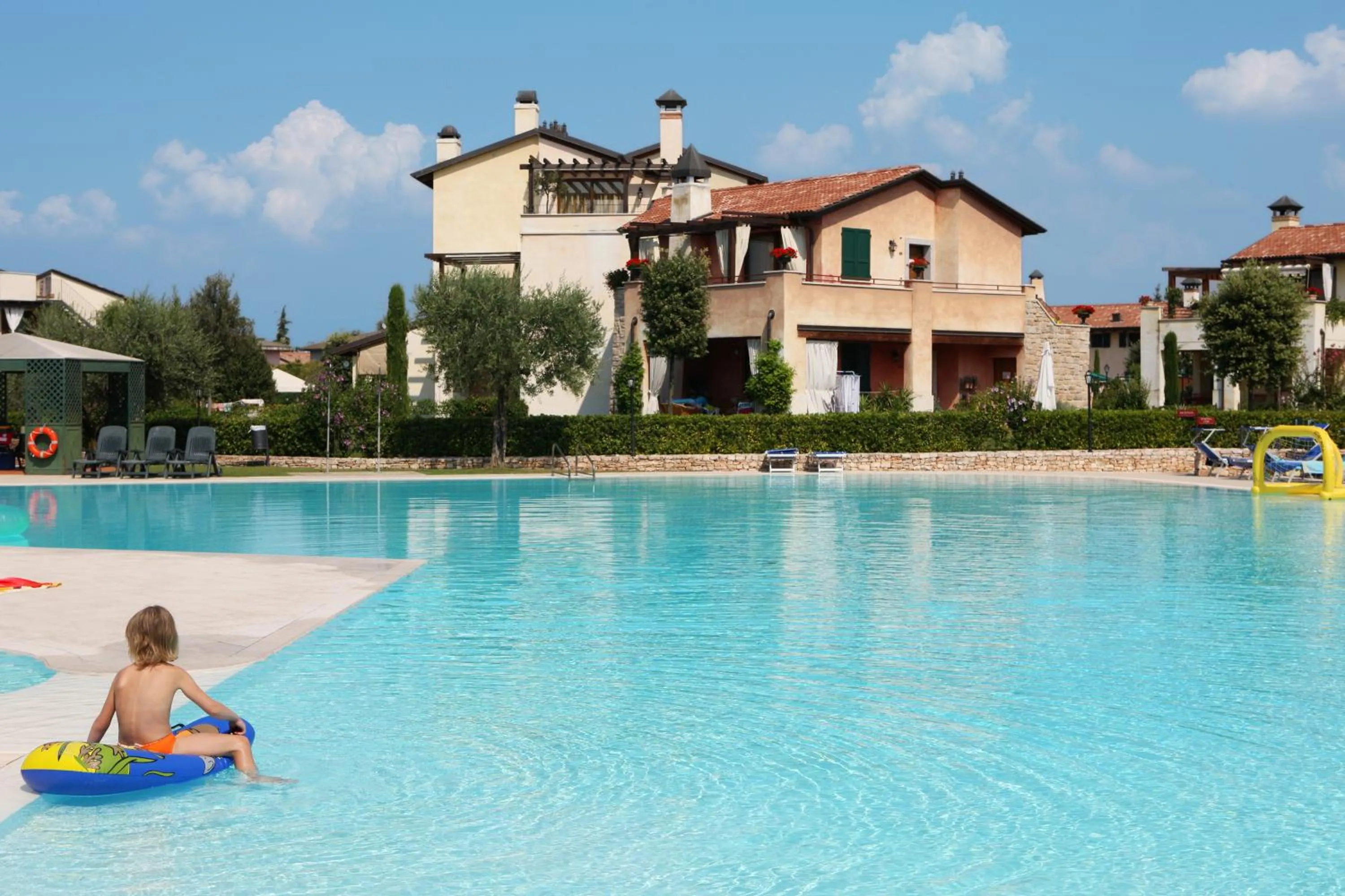 Pool view in Garda Resort Village