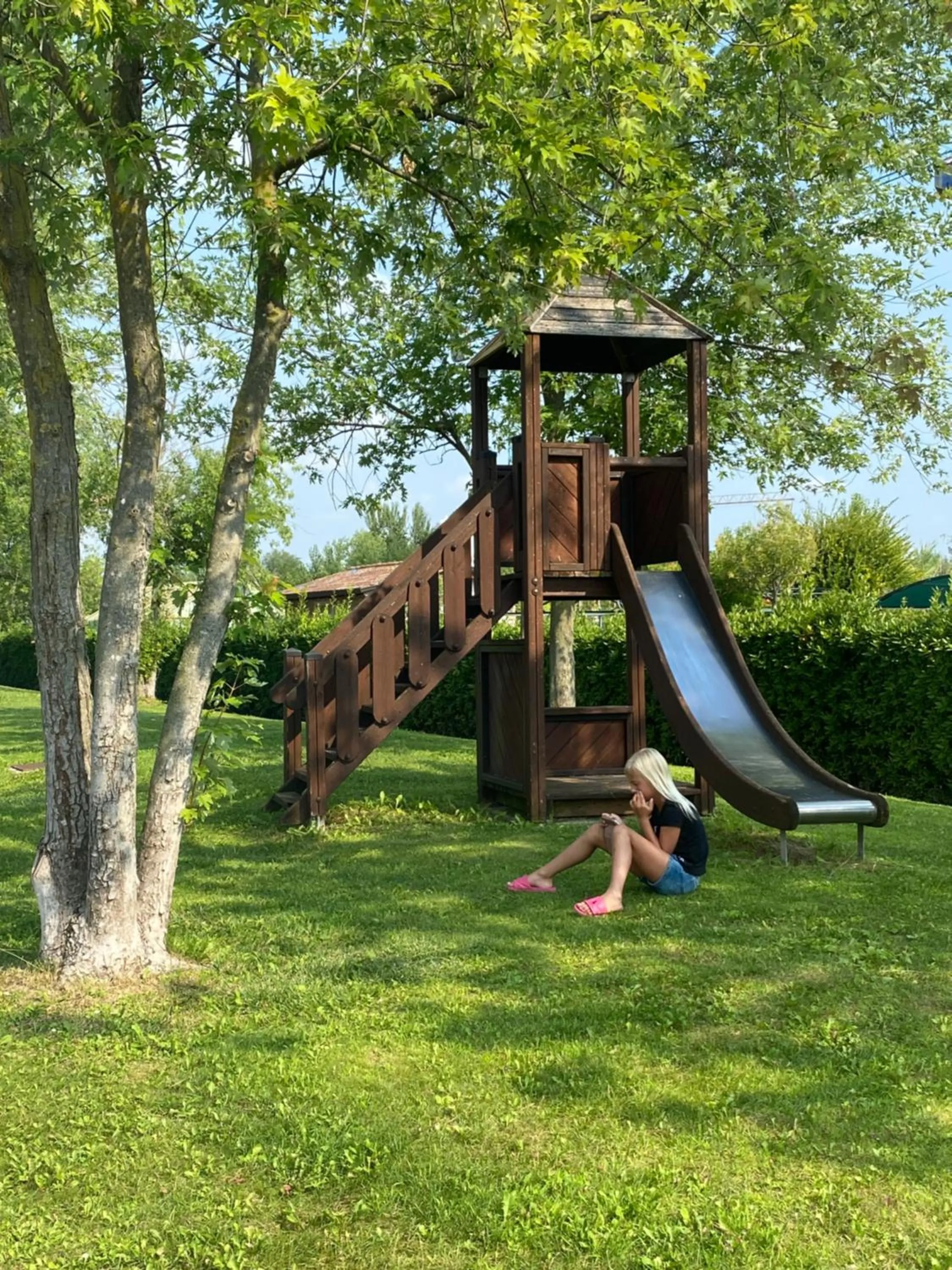 Children play ground in Garda Resort Village