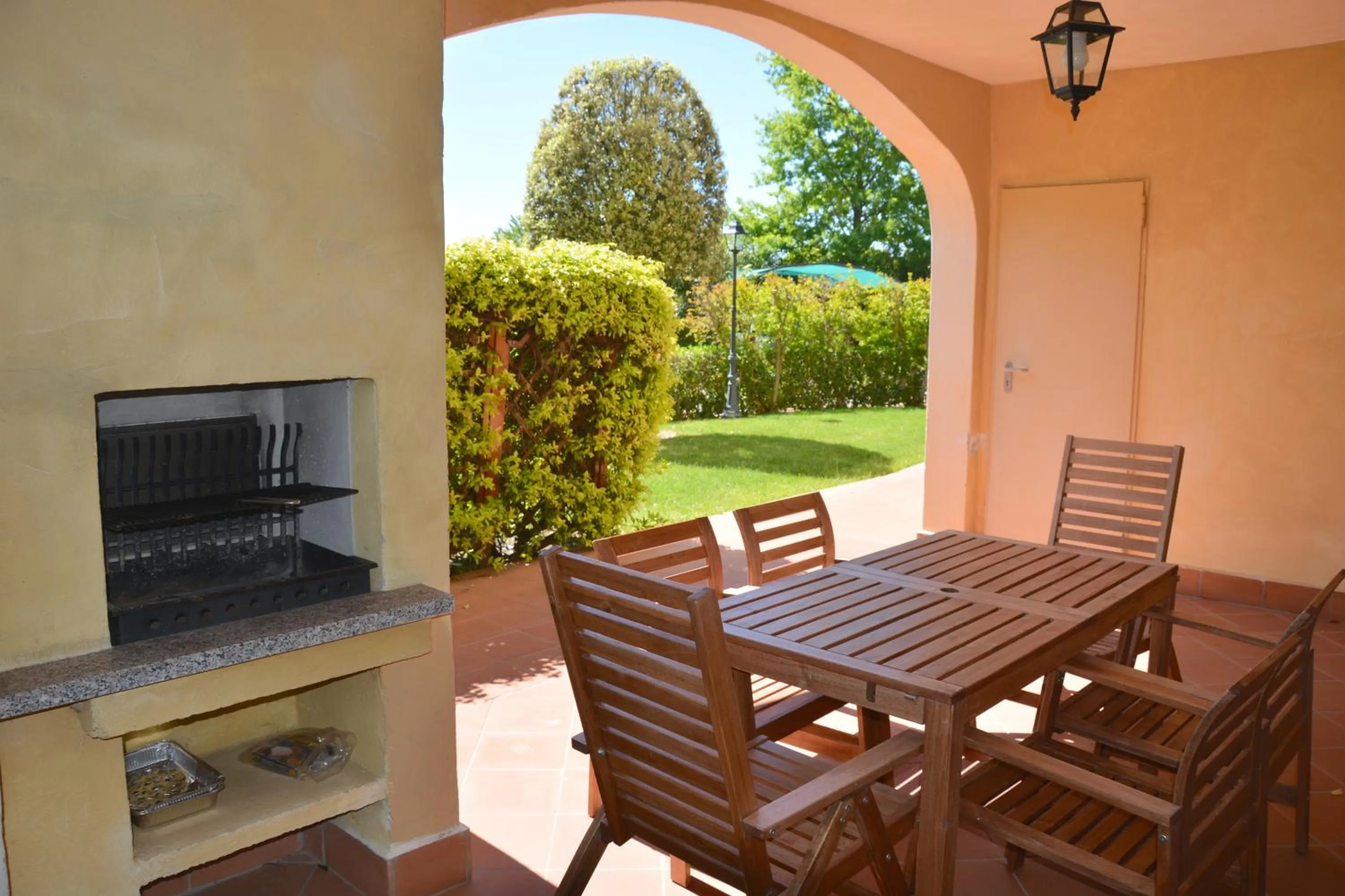 BBQ facilities in Garda Resort Village