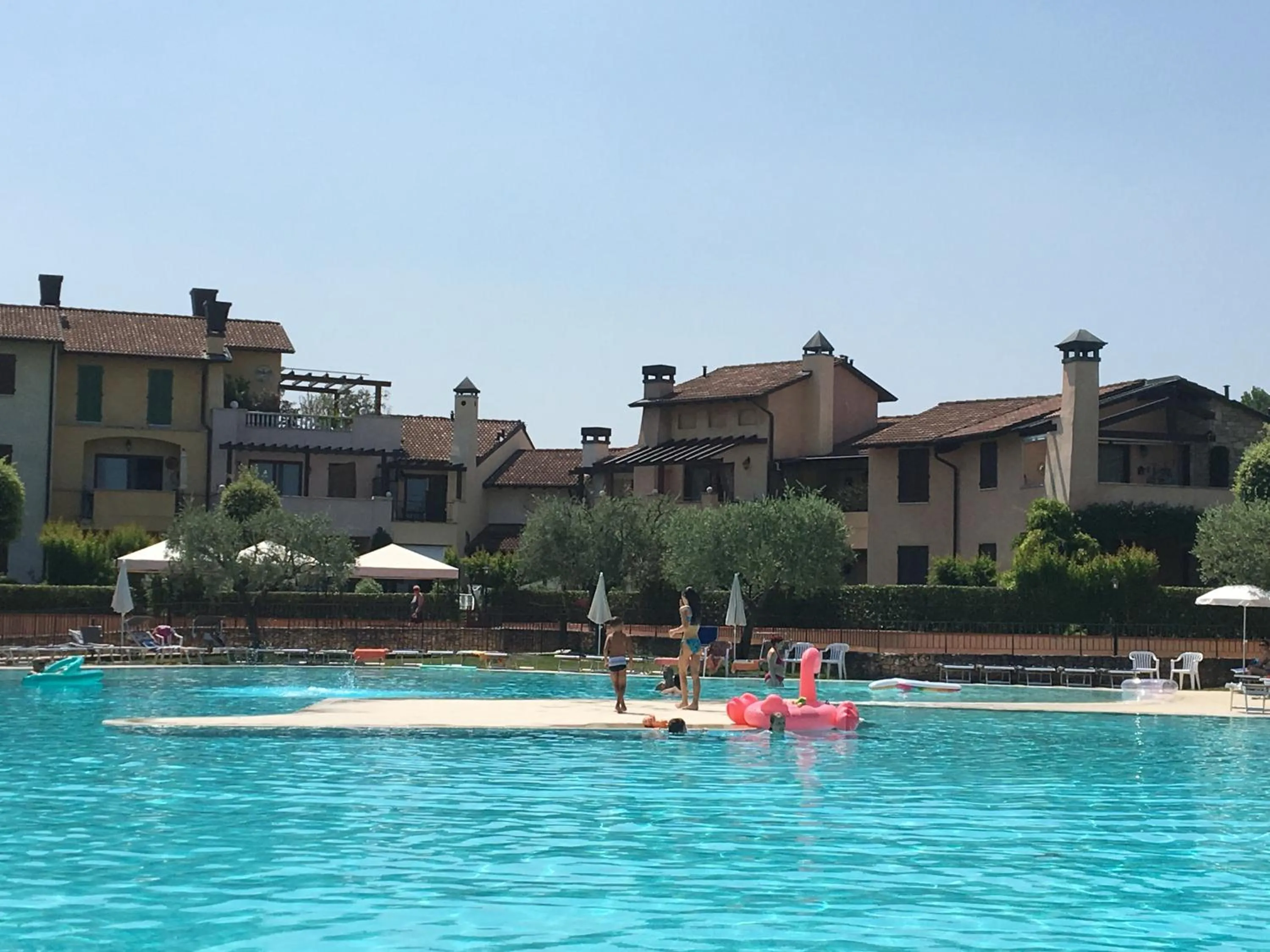 Pool view in Garda Resort Village